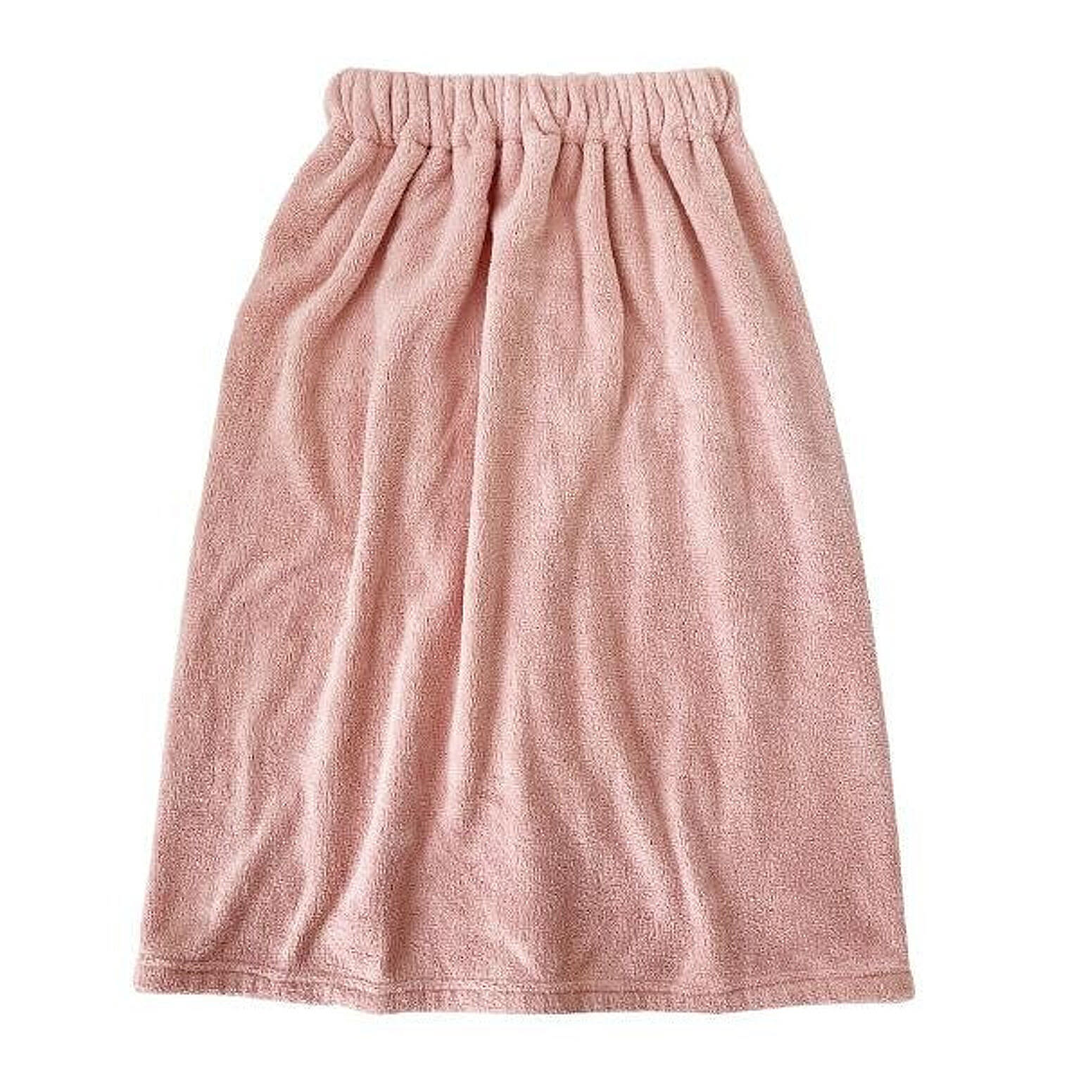 ラップタオル LL 120cm マイクロ繊維 無地 サーモンピンク 吸収力抜群 レジャー用 通販 家具とインテリアの通販