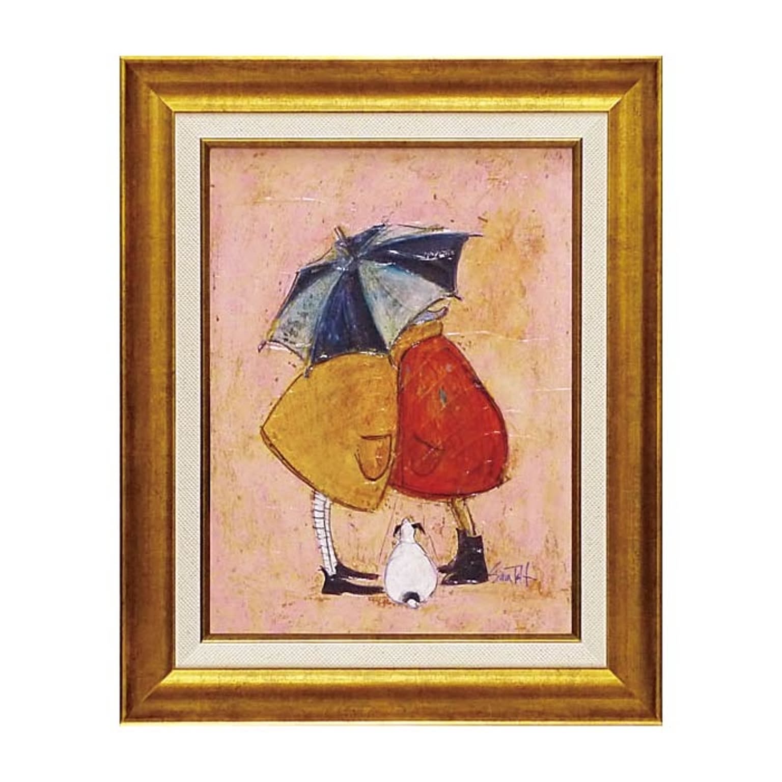 サムトフト ス二ーキー Gel加工 絵画 インテリア 額入り 傘