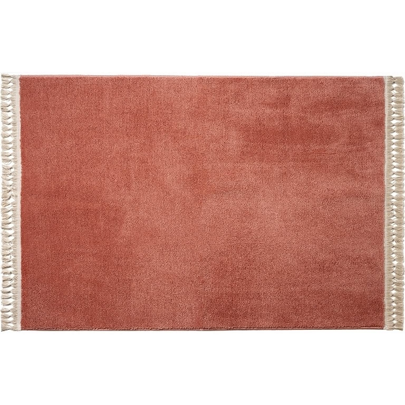 【BRID】 BICOLOR FRINGE RUG 90×130　バイカラー フリンジ ラグ