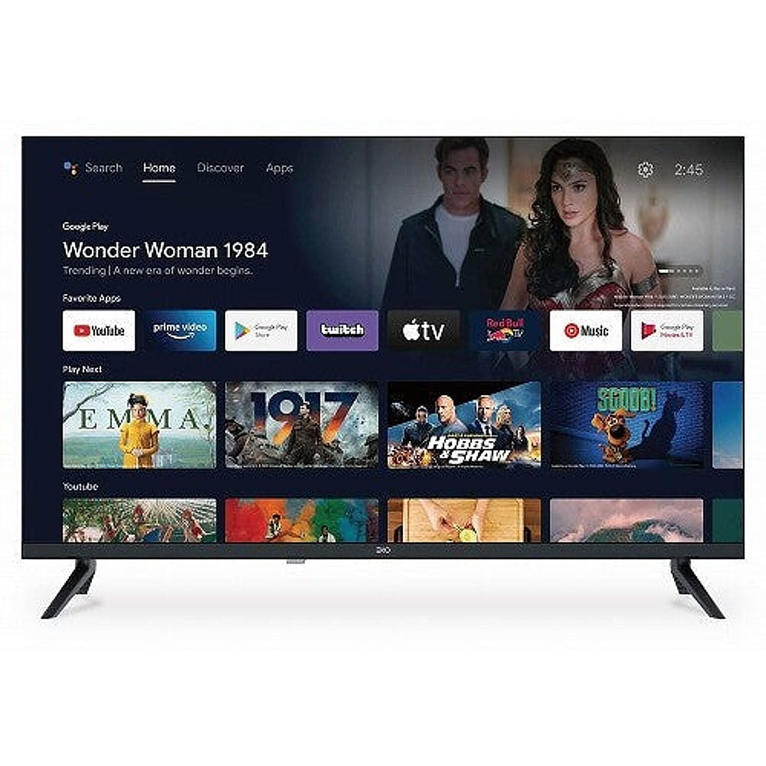 ネット動画専用テレビ チューナー無し 32型 ユニテク EKO K3200HSG-E