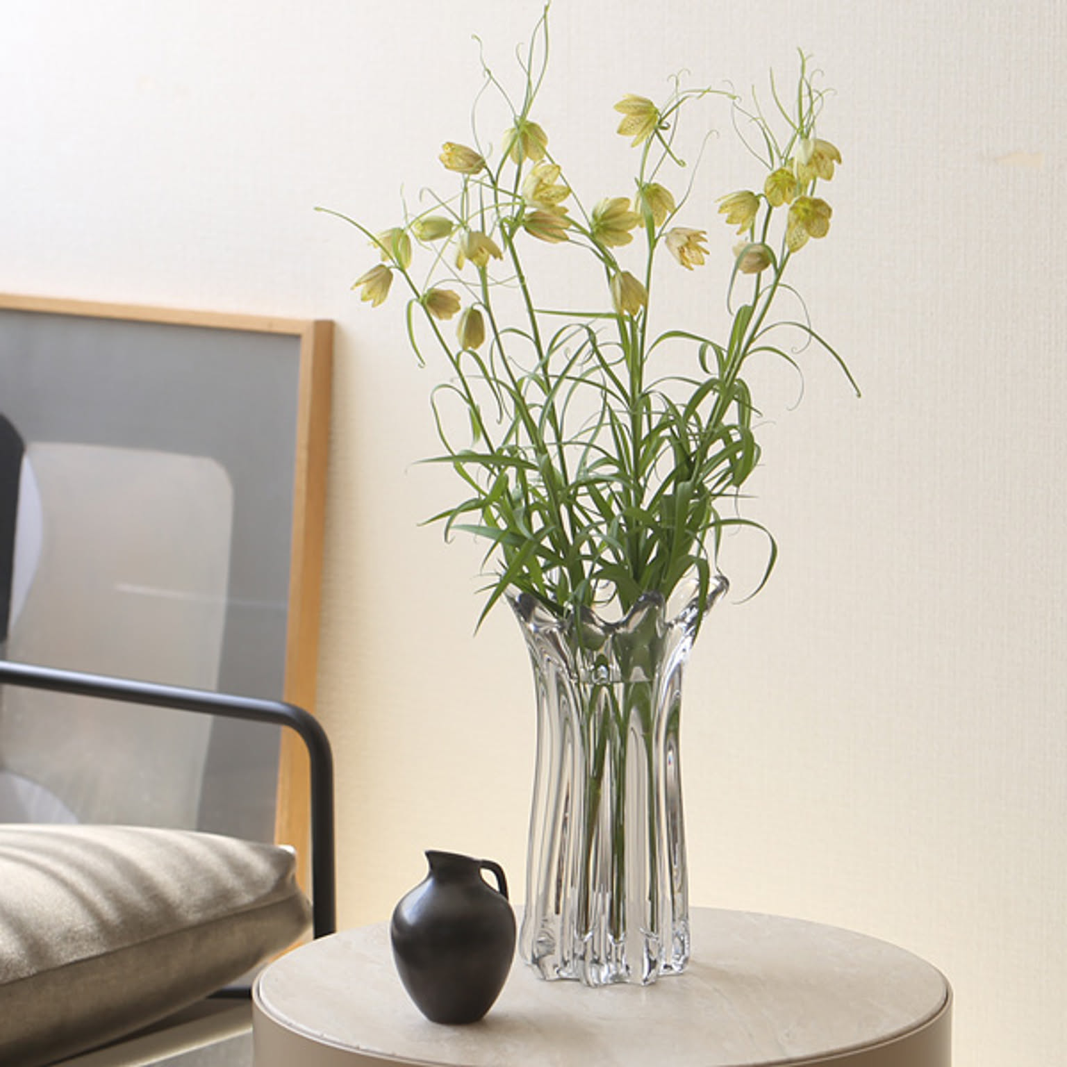Ferm Living Holo Vase Clear フラワーベース ferm LIVING (ファームリビング) Holo Vase (ホロフラワーベース
