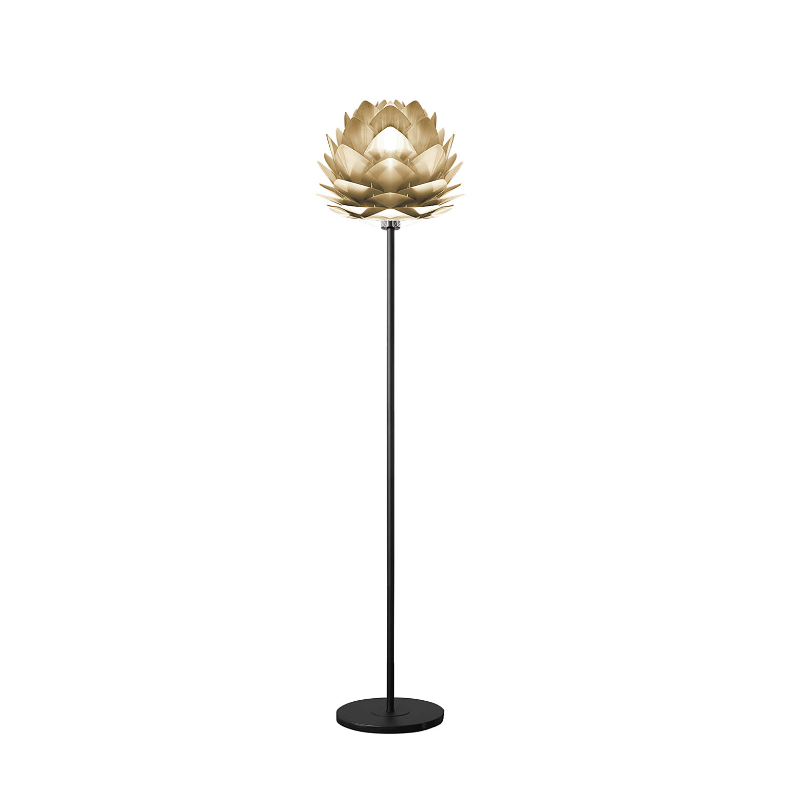 UMAGE Silvia mini Brushed Brass フロアライト ウメイ 北欧 デンマーク