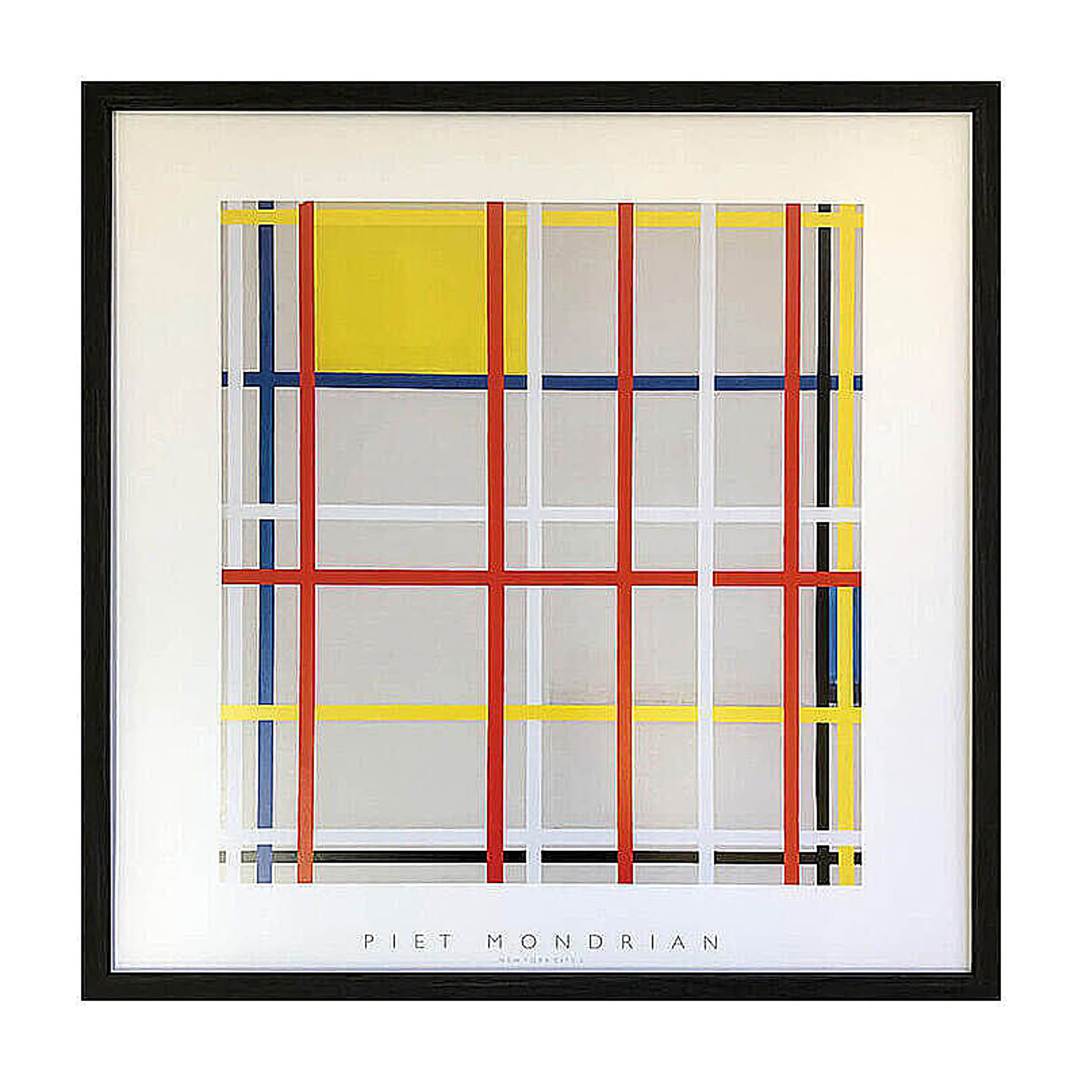 美工社 Piet Mondrian（ピエト モンドリアン） New York City.3 アート