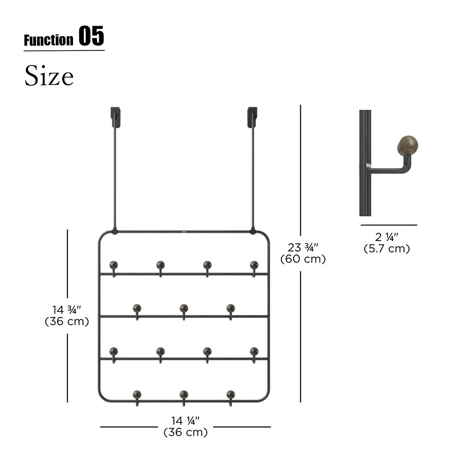 壁掛けフック・壁掛け金具