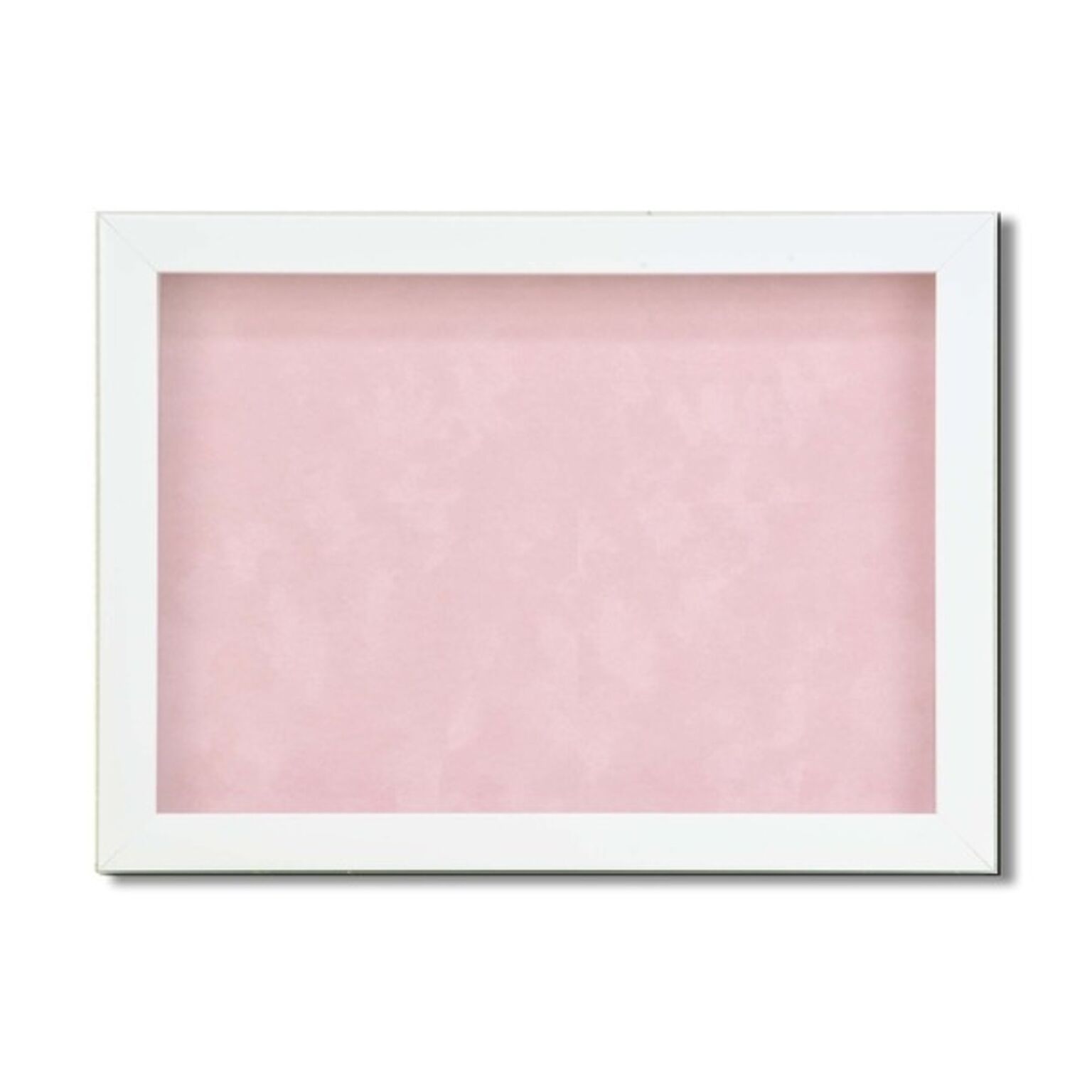 【ピンバッチ・缶バッチを飾れる額】壁掛け・スタンド付 紫外線やほこりや劣化から防ぐ B5(257×182mm) ピンク