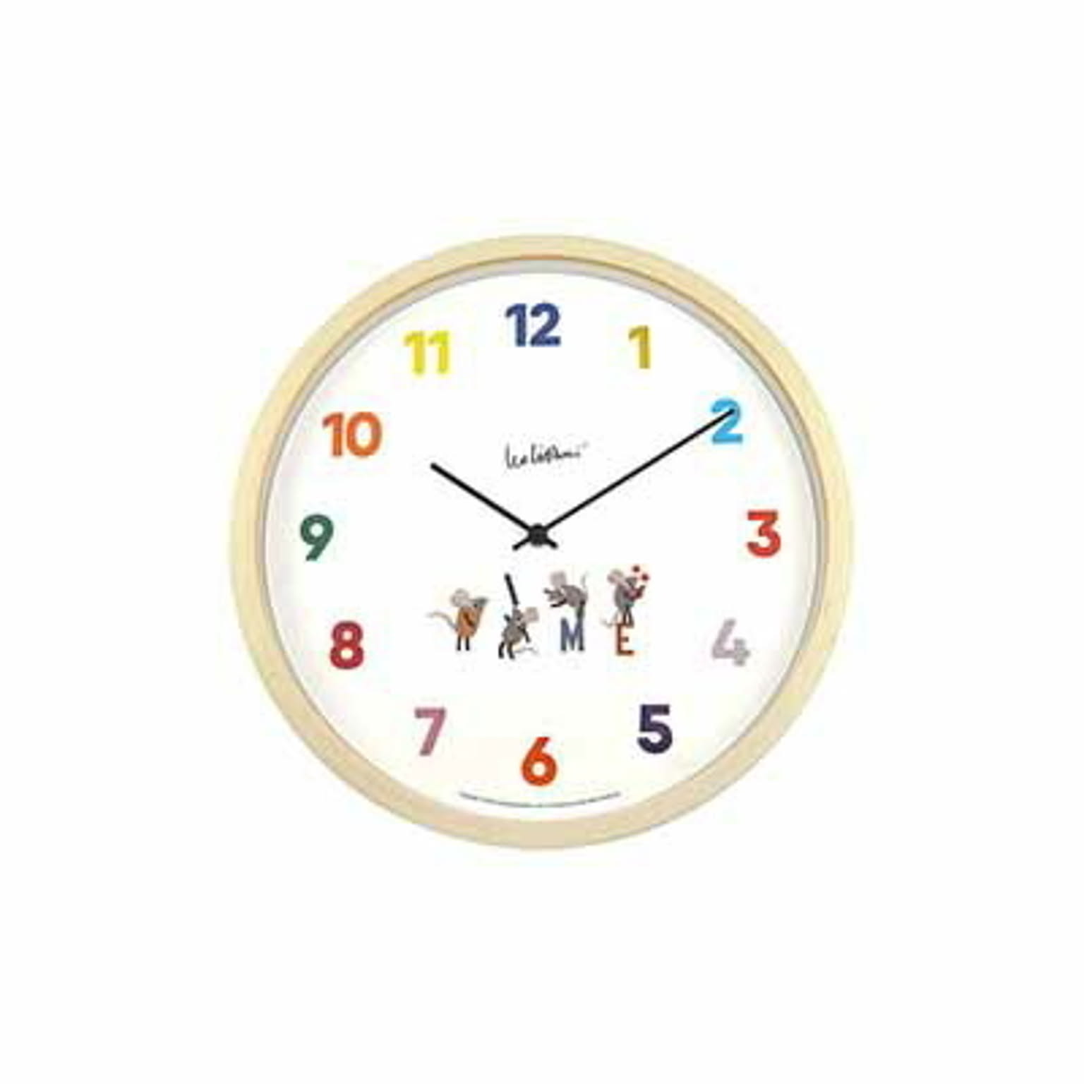 Leo Lionni Wall Clock レオ・レオニ ウォールクロック Time Frederick タイム フレデリック WCL-010 WCL-011 掛時計 掛け時計 スイープムーブメント