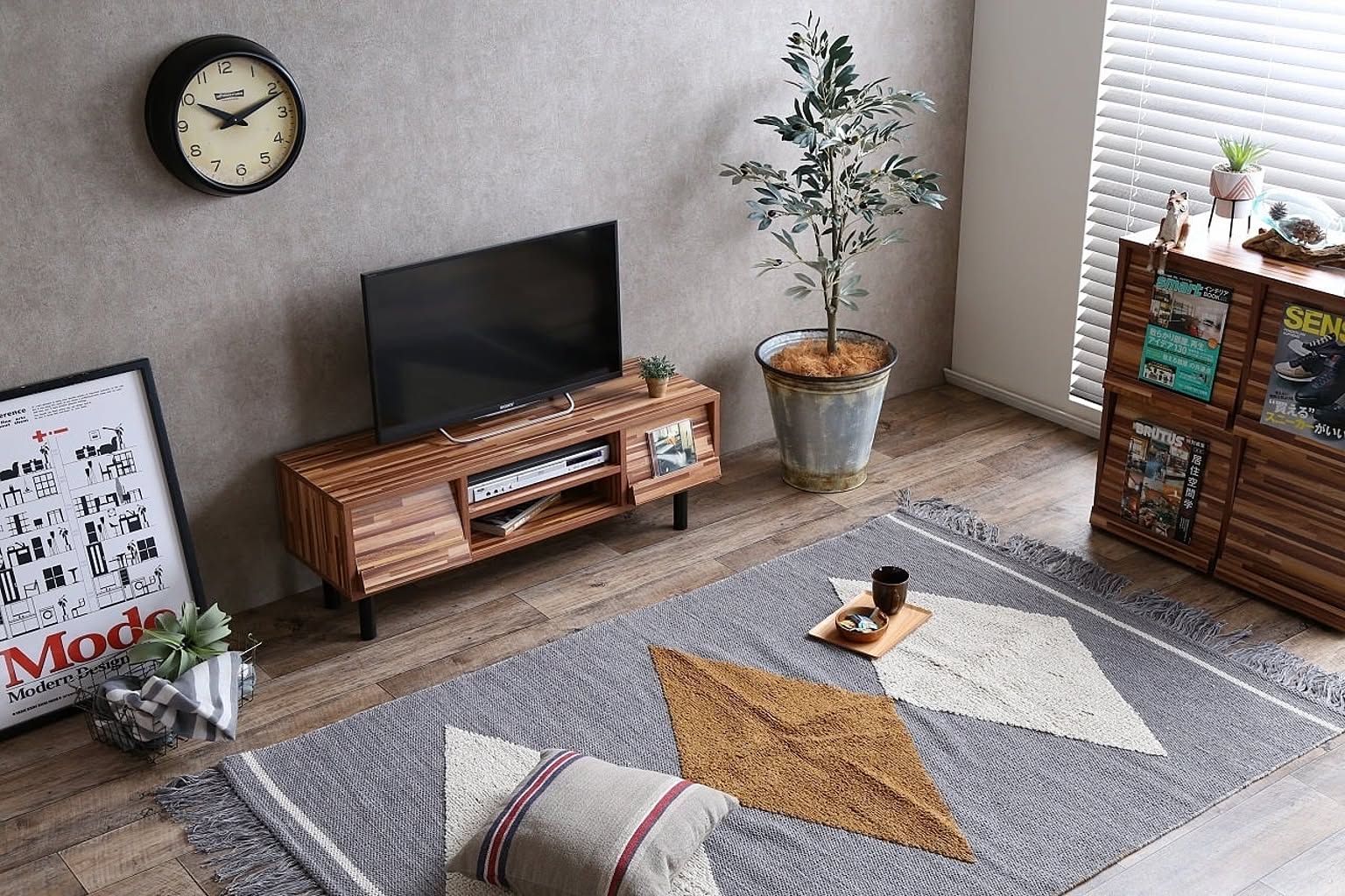 ロータイプテレビ台