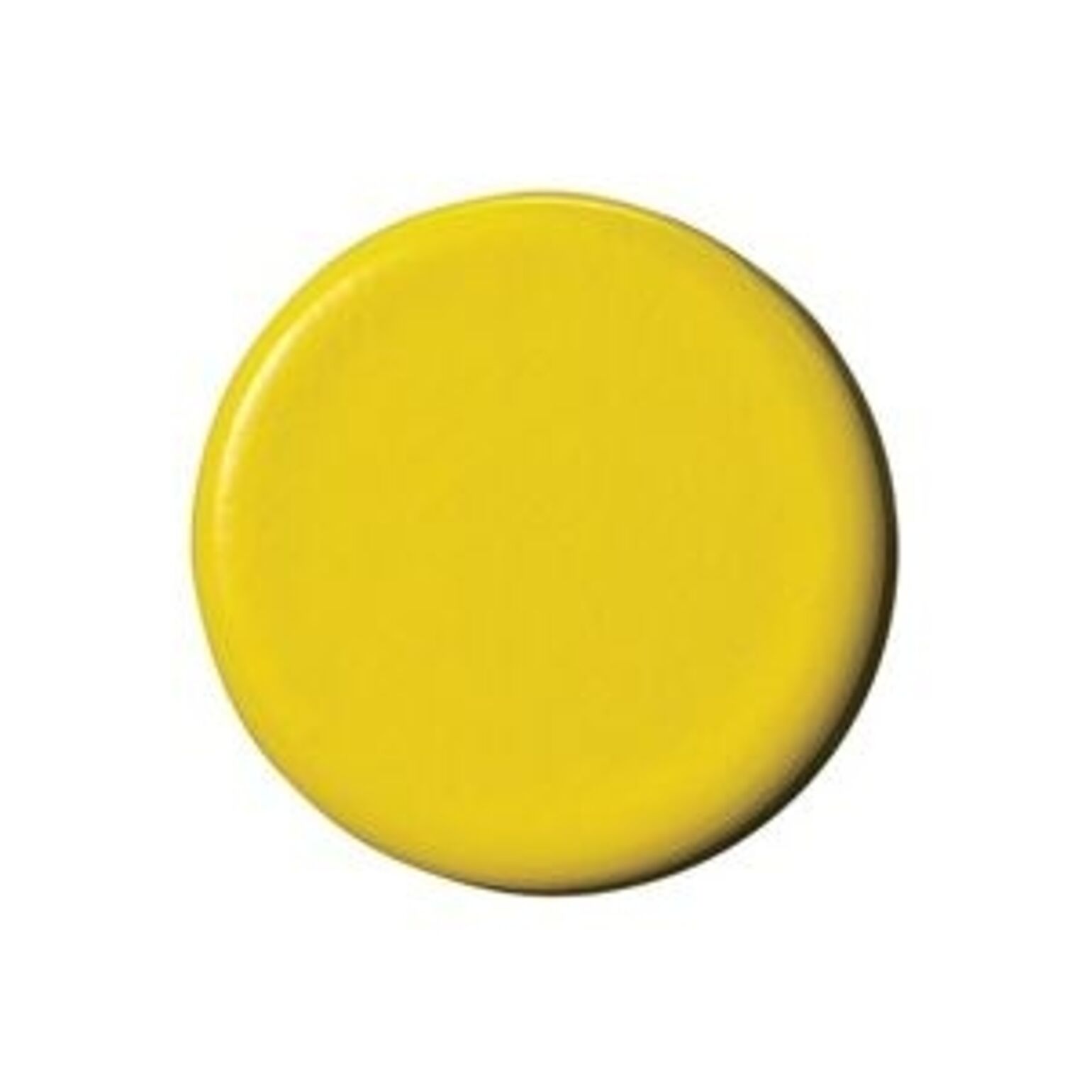 （まとめ）ジョインテックス 強力カラーマグネット 塗装25mm 黄 B273J-Y 10個 ×5セット