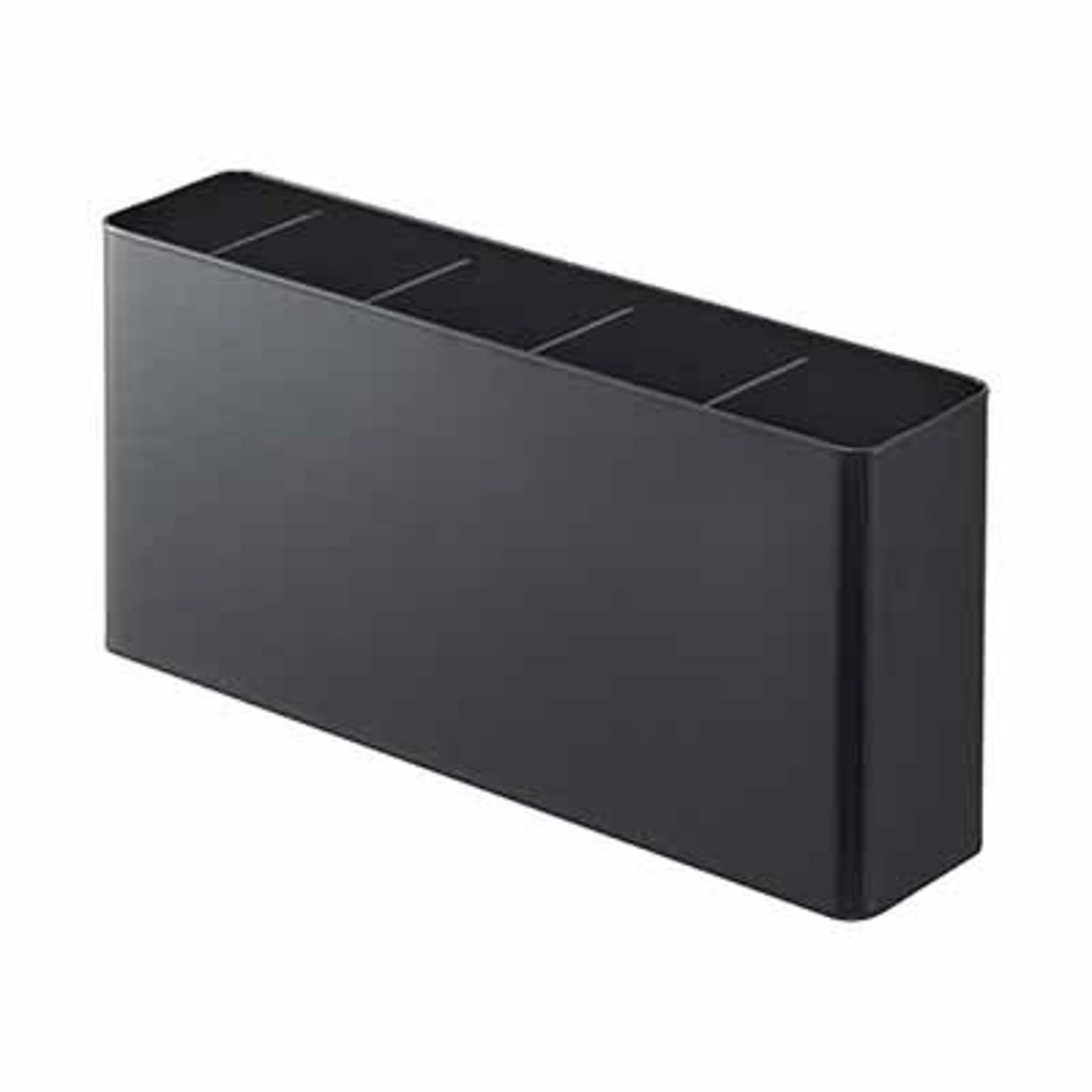 tower タワー (山崎実業) シートまな板が収納できるツールスタンド ワイド Utensil & Flexible Cutting Mat Holder Wide 調理器具 キッチンツール立て