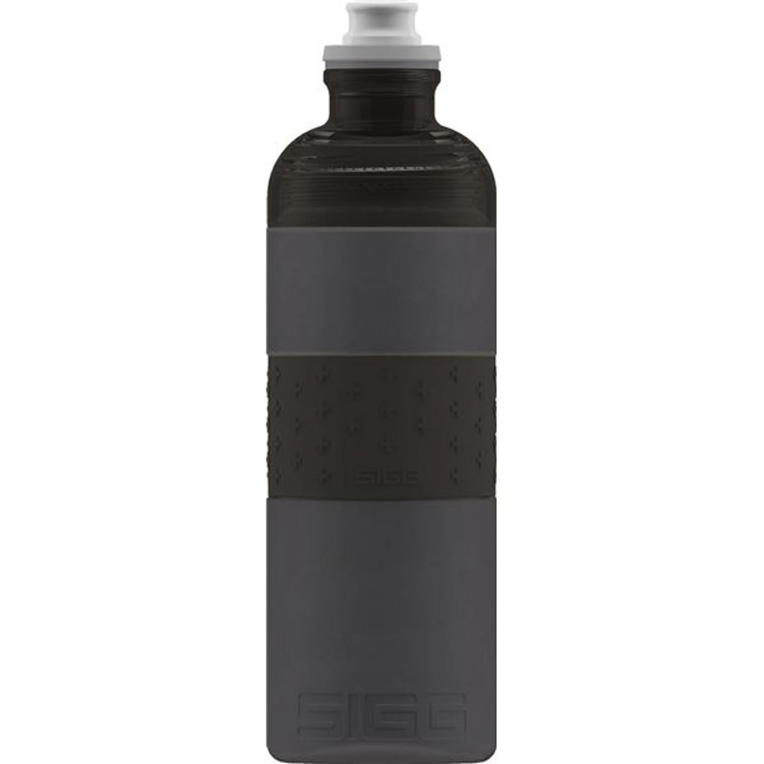 SIGG 耐熱性ポリプロピレン製ボトル ヒーロー スクイーズボトル（アントラサイト 0．6L）