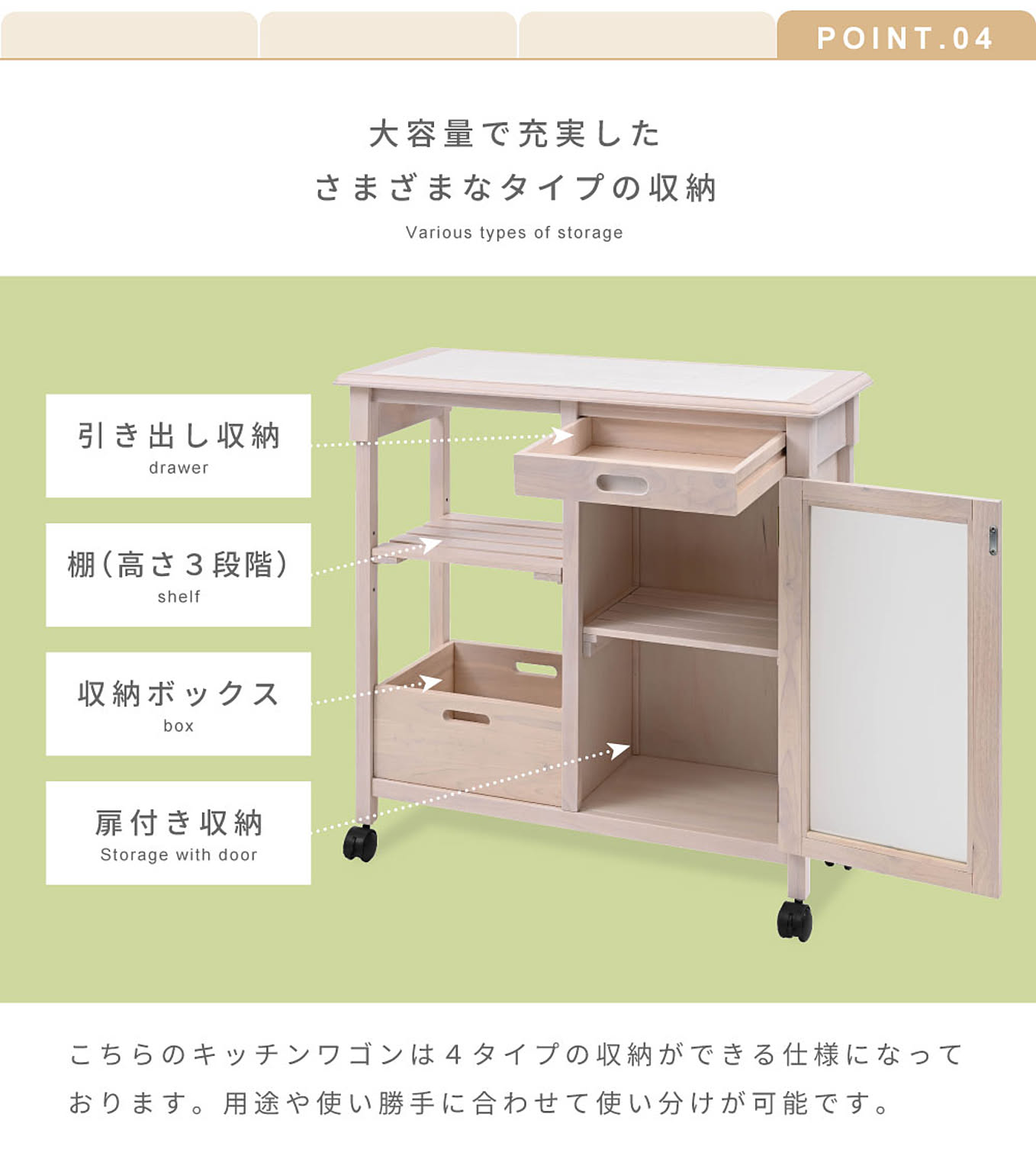キッチントロリー