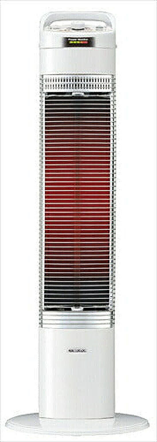 電気ストーブ ヒーター 電気暖房 コロナ 遠赤外線暖房 コアヒート 115～900W エコモード 消し忘れ防止タイマー付 DH-922R W