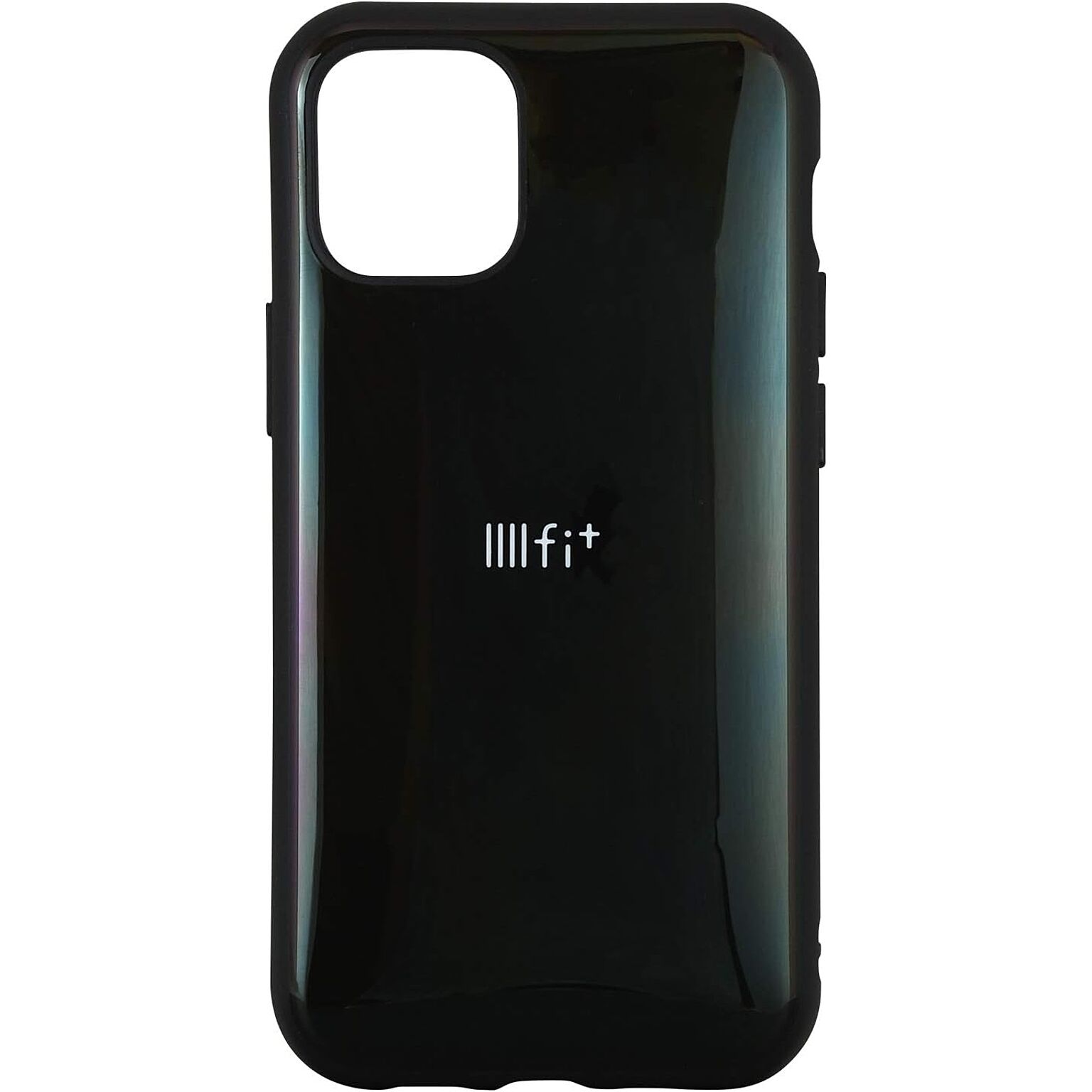 グルマンディーズ IIIIfit iPhone12 mini(5.4インチ)対応ケース ブラック IFT-66BK