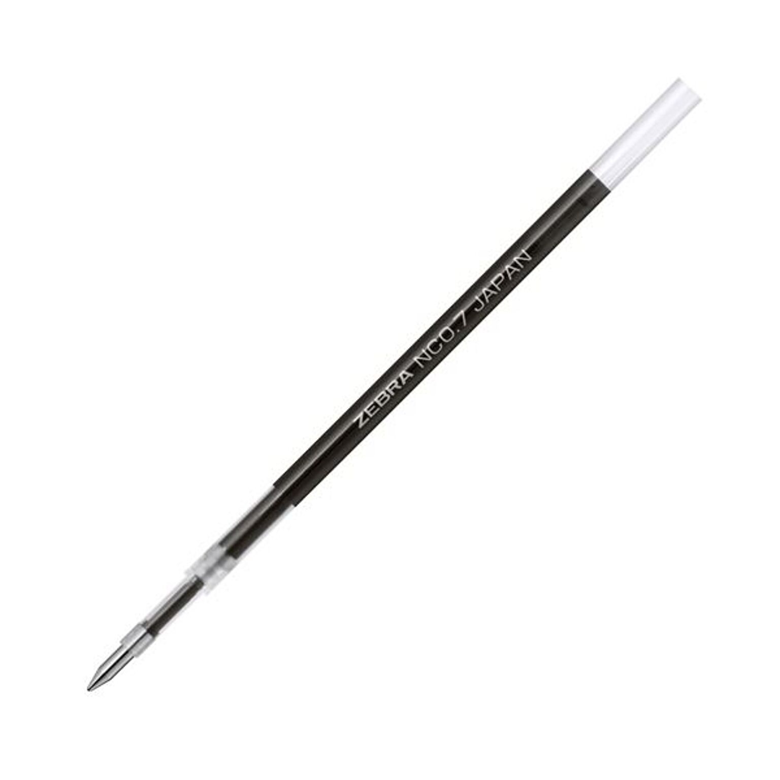 （まとめ）ゼブラ ボールペン替芯NC-0.7mm RNC7-BK 黒 10本×30セット
