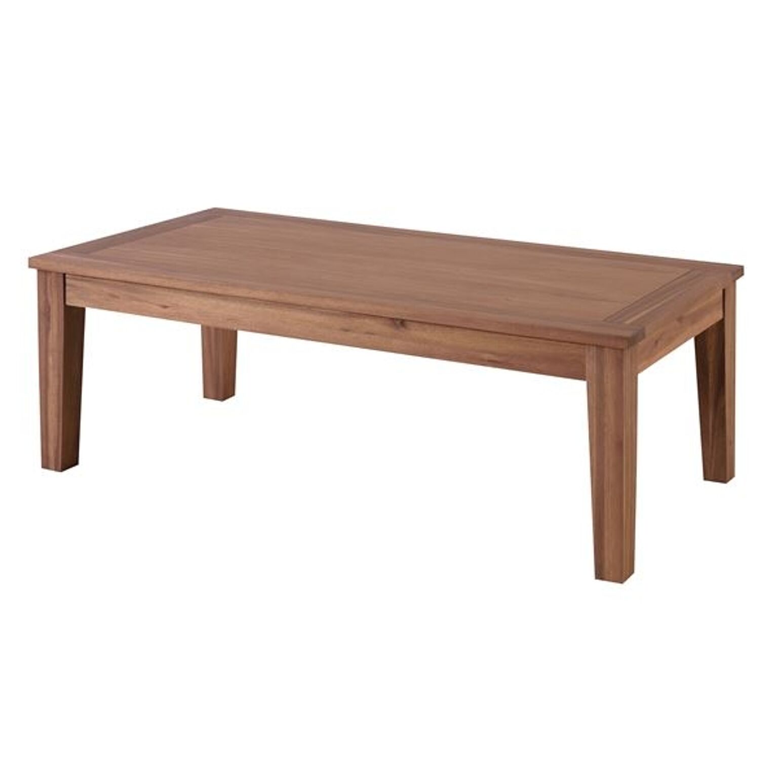 木製センターテーブル/ローテーブル 【Lサイズ 幅110cm×奥行55cm】 アカシア材オイル仕上げ 『アルンダ』
