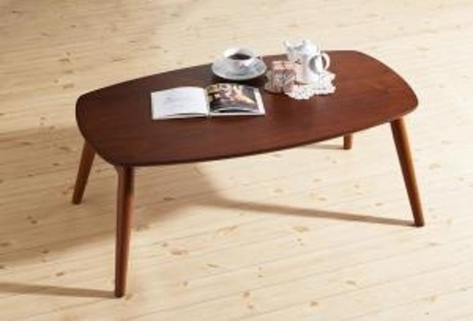 ウォールナット北欧デザイン ローテーブルシリーズ remot. レモット ローテーブル 北欧風 レトロ 完成品 折りたたみテーブル アンティーク風 折畳テーブル センターテーブル テーブル 