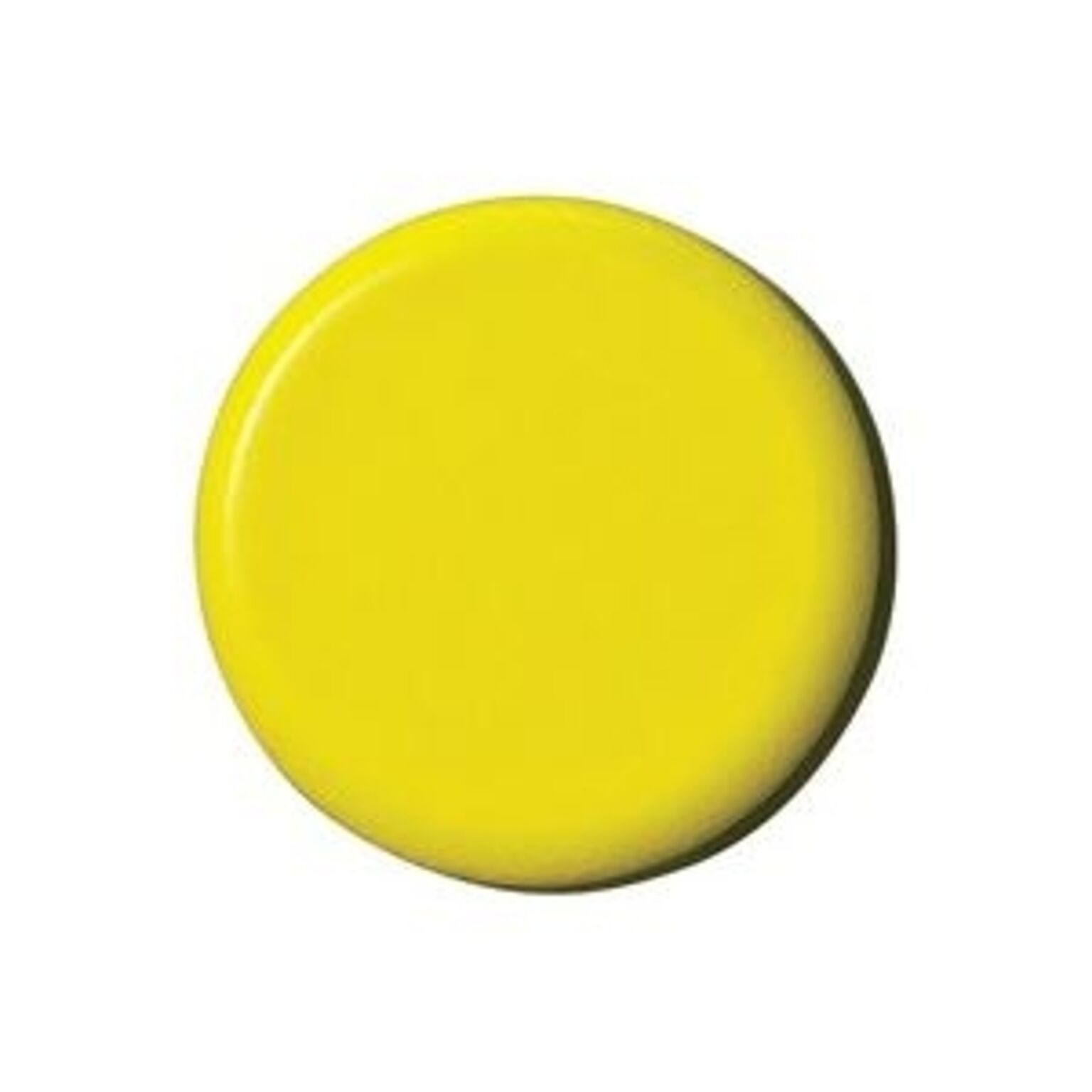 （まとめ）ジョインテックス 強力カラーマグネット 塗装18mm 黄 B272J-Y 10個×10セット