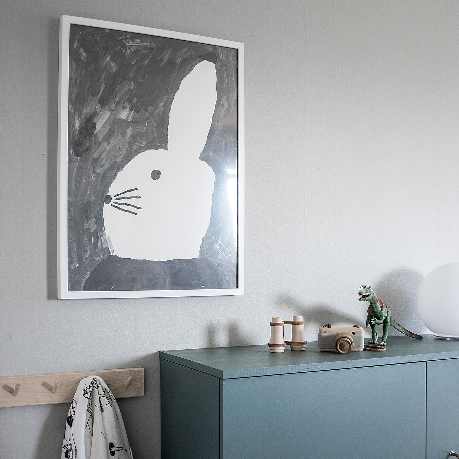 Fine Little Day RABBIT WITH SMALL HAT ポスター 50×70cm - 通販 