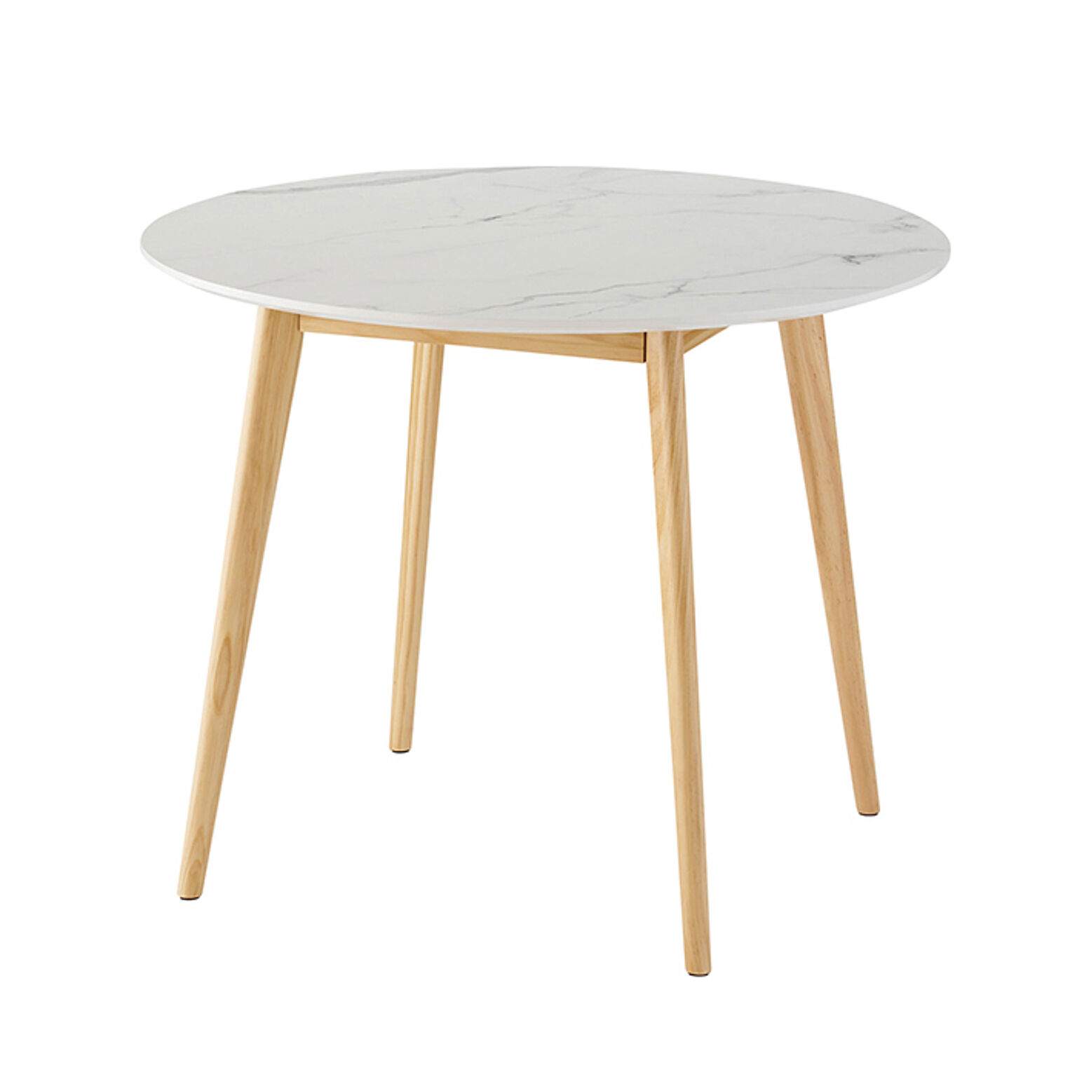 ダイニングテーブル 2人 2人掛け 3人 3人掛け 90cm 丸テーブル ラウンドテーブル 丸型 北欧 木目調 木製 おしゃれ 白 単品 東谷