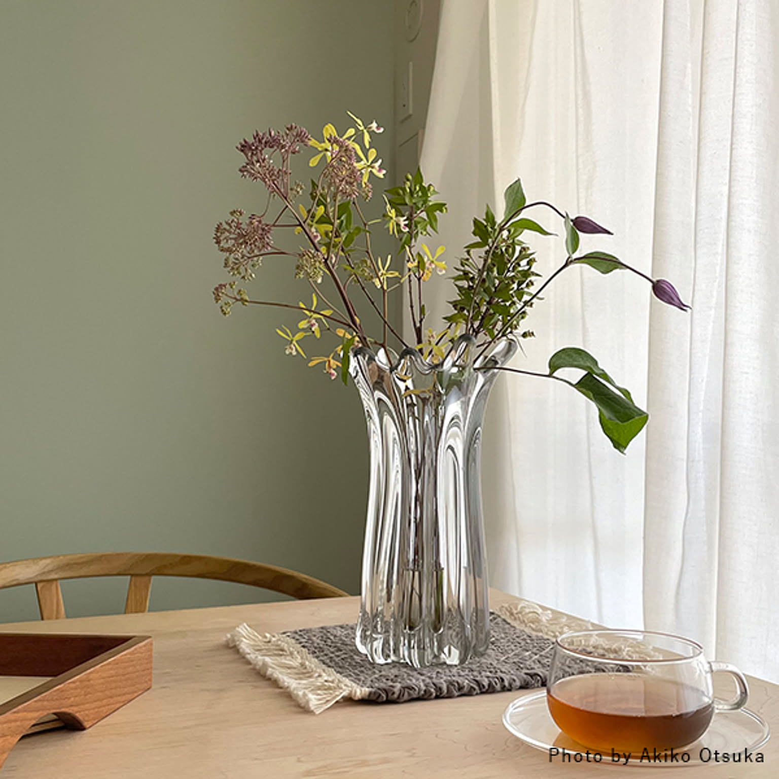 ferm LIVING (ファームリビング) Holo Vase (ホロフラワーベース