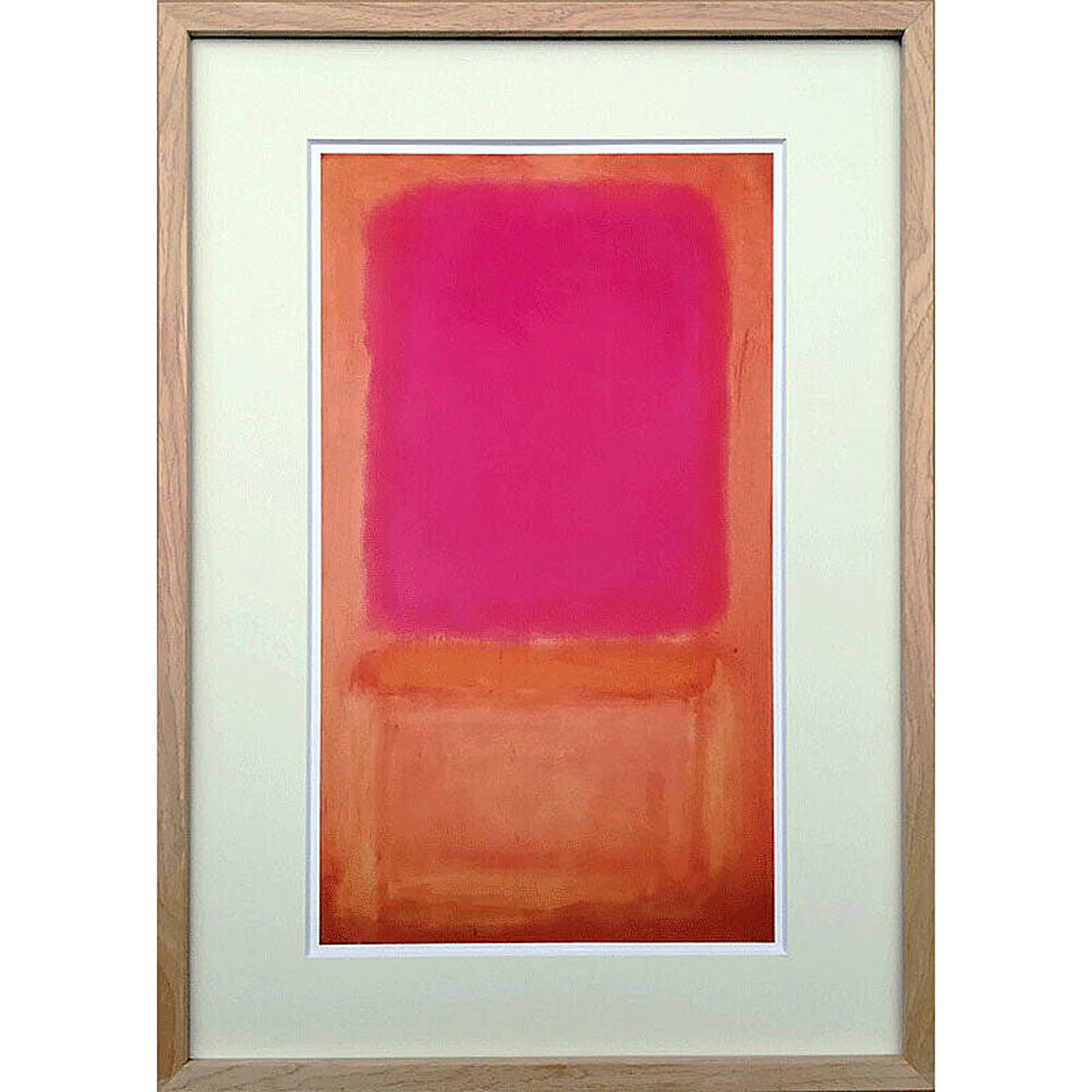 【bicosya/美工社】 Mark Rothko/マーク・ロスコ/ アートフレーム Violet Center,1955