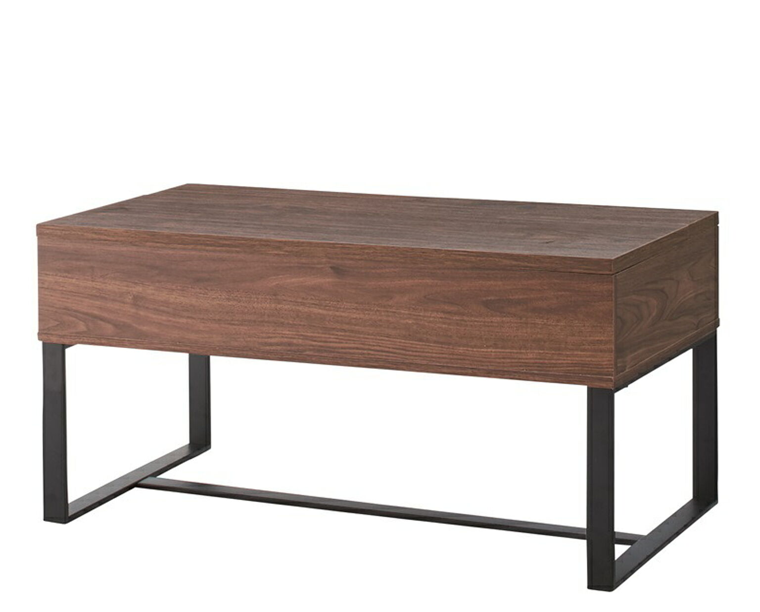 2WAY テーブル W90×D50/74.5×H46/61 ブラウン