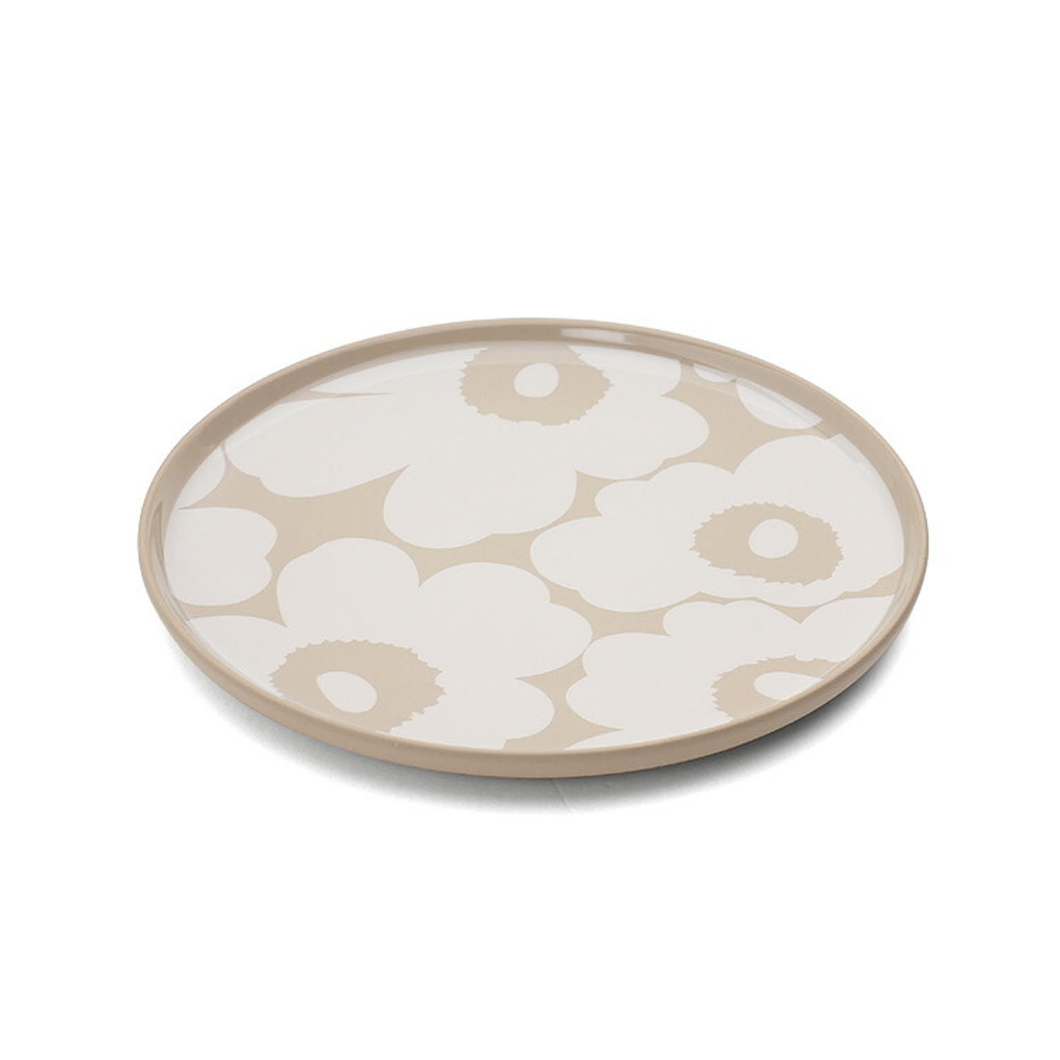 マリメッコ ウニッコ プレート 20cm テラ/ホワイト marimekko UNIKKO