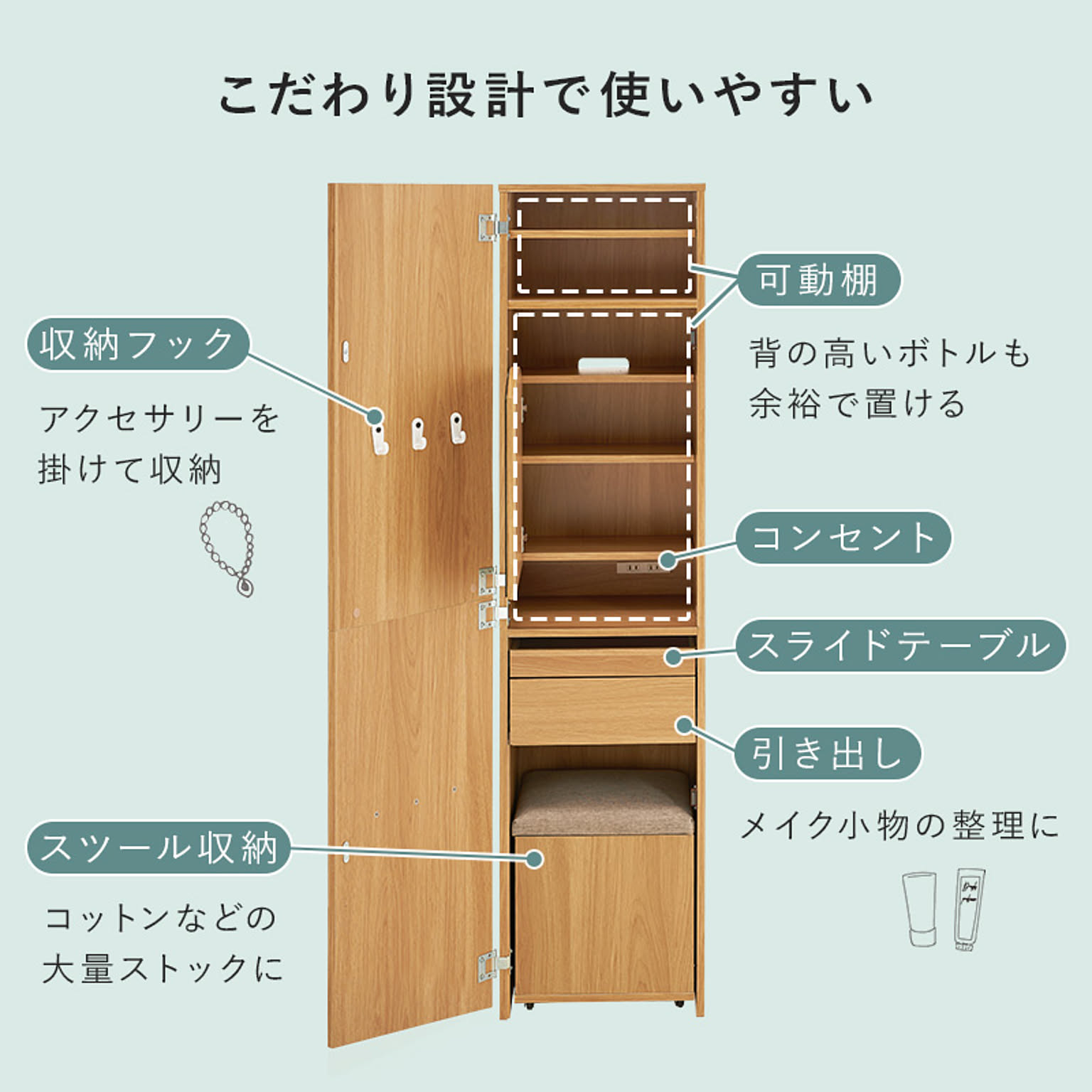 ドレッサー・鏡台