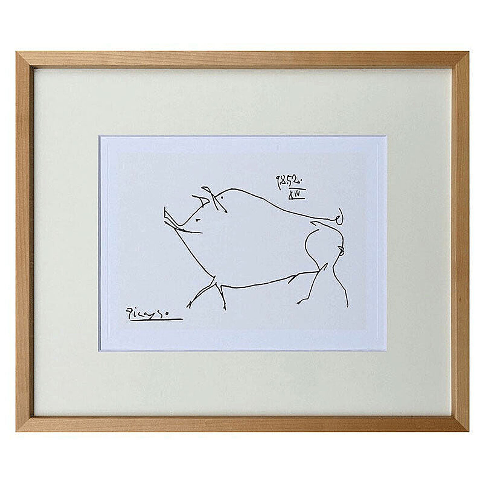 【bicosya/美工社】Pablo Picasso /  パブロ・ピカソ　Le petit cochon