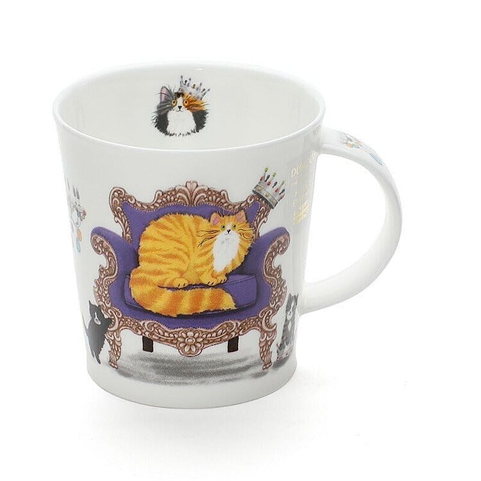 ダヌーン マグ LOMOND 王らしき茶トラ猫 REGAL CATS GINGER Dunoon Mug