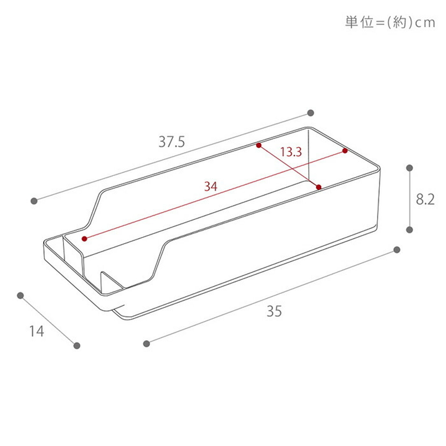 整理ボックス・コの字ラック