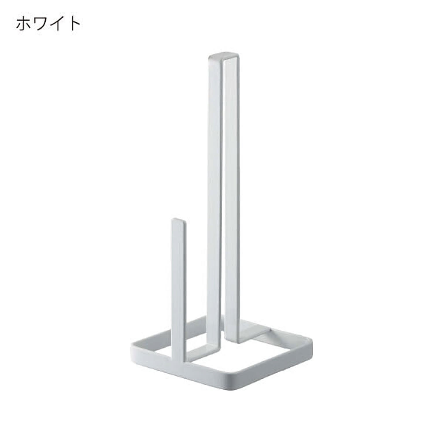 山崎実業 キッチンペーパーホルダー タワー tower