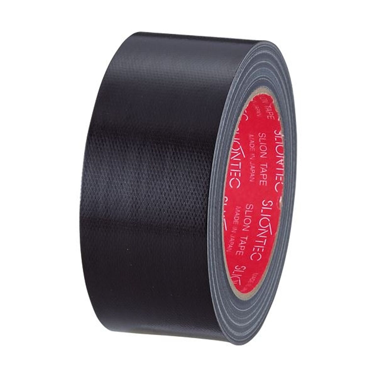 (まとめ) スリオンテック カラー布テープ 50mm×25m 黒 343702BK 1巻  【×30セット】