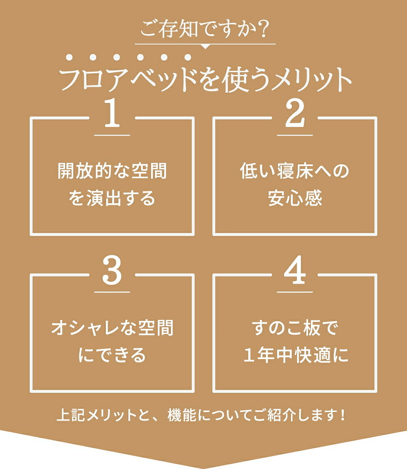 ローベッド・フロアベッド