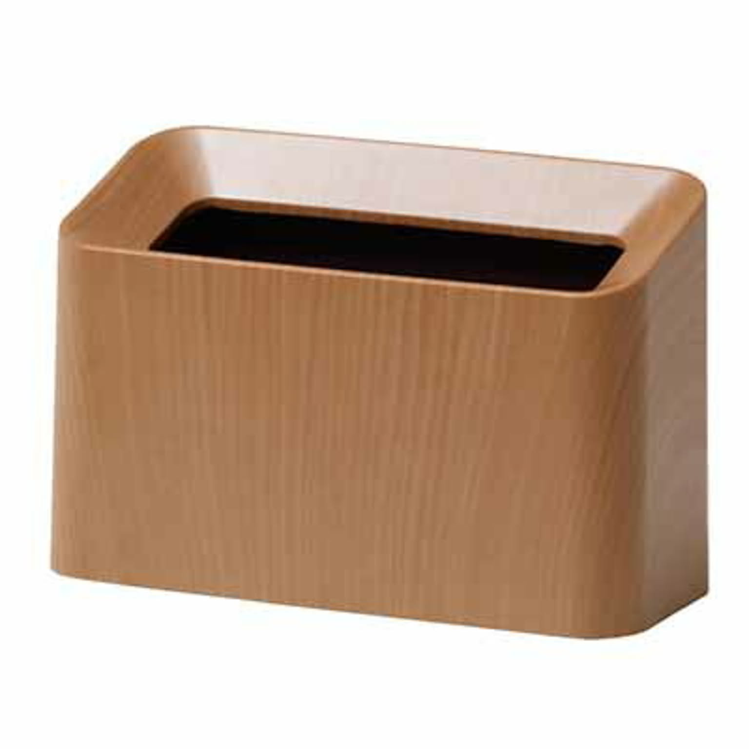 ideaco イデアコ TUBELOR Cotton Trash（Wood） チューブラーコットントラッシュ（木目） ゴミ箱 ごみ箱 トラッシュカン ダストボックス 洗面 サニタリー ごみ袋が見えない