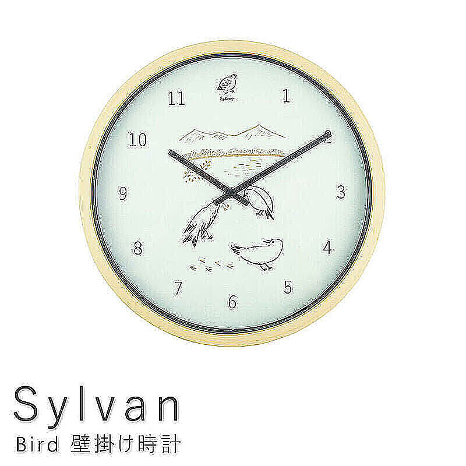 Sylvan（シルヴァン） Bird 壁掛け時計 m11691