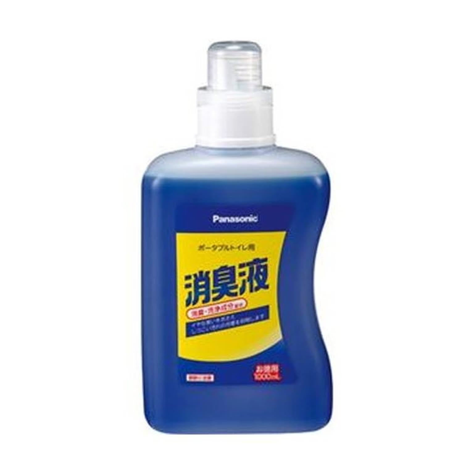 （まとめ）パナソニック エイジフリーポータブルトイレ用消臭液 青色タイプ 1000ml VALTBL1LB 1本【×10セット】