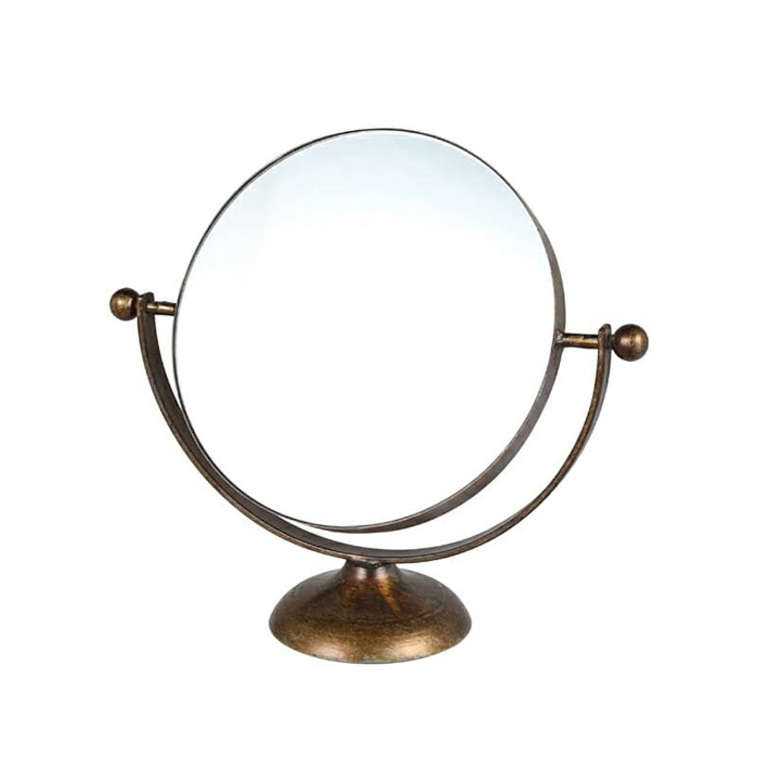 卓上ミラー TABLE TOP MIRROR ROUND H19-0115 幅405x奥行147x高さ370mm ダルトン