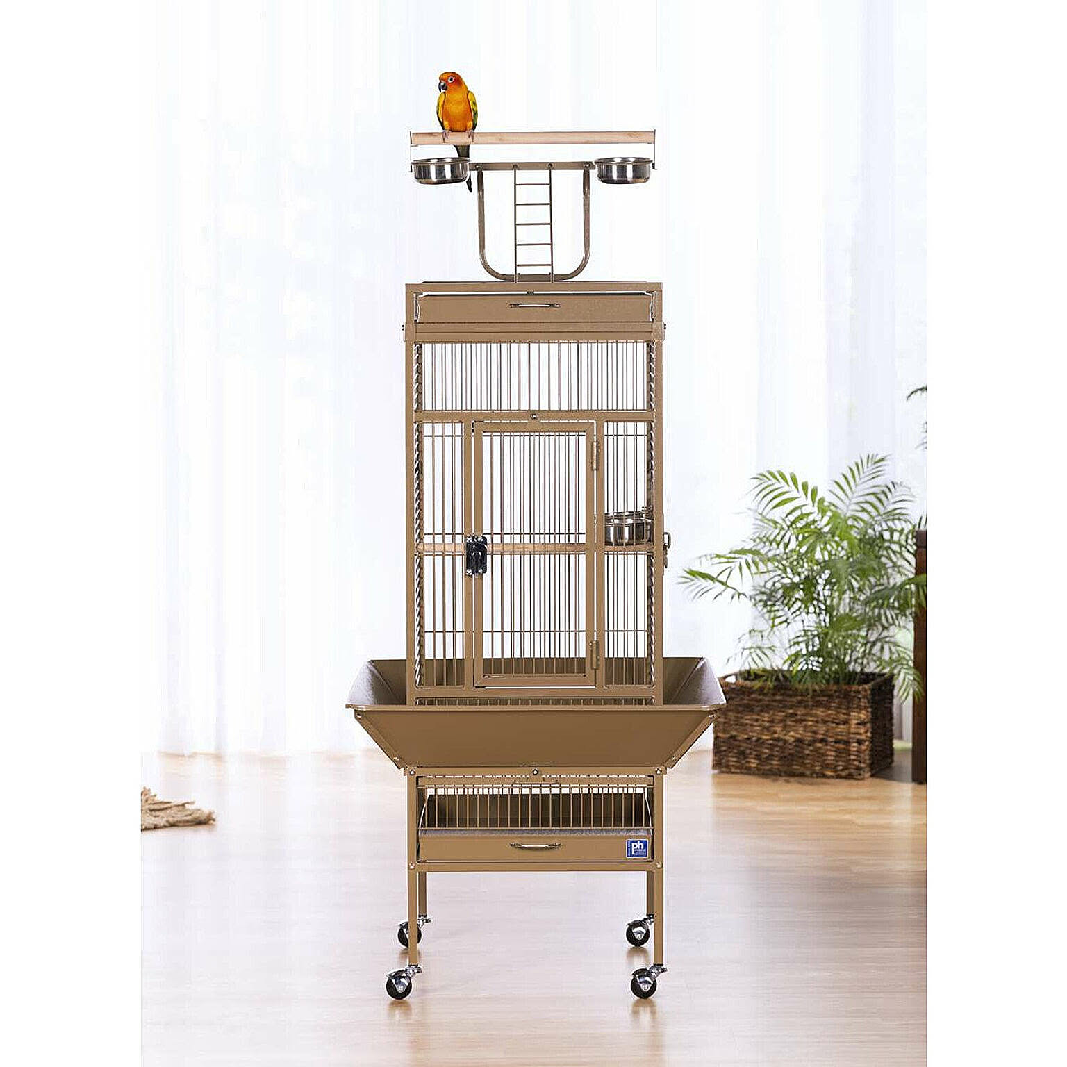 バードケージ 鳥かご アメリカプレビューペット オウムオカメインコ用