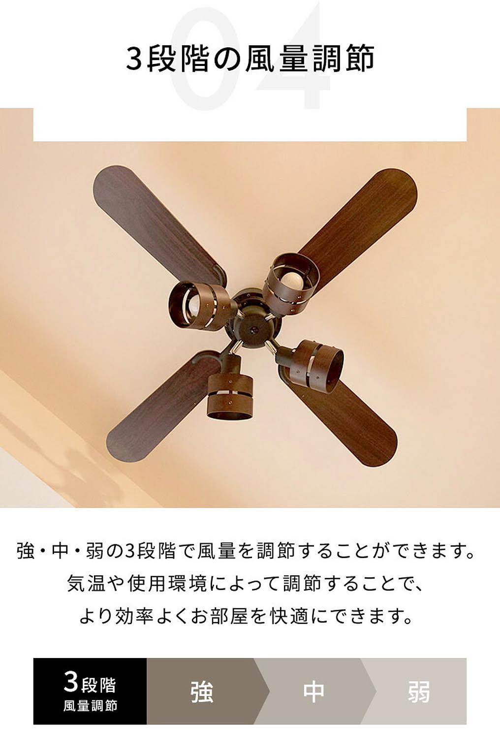 シーリングファンライト