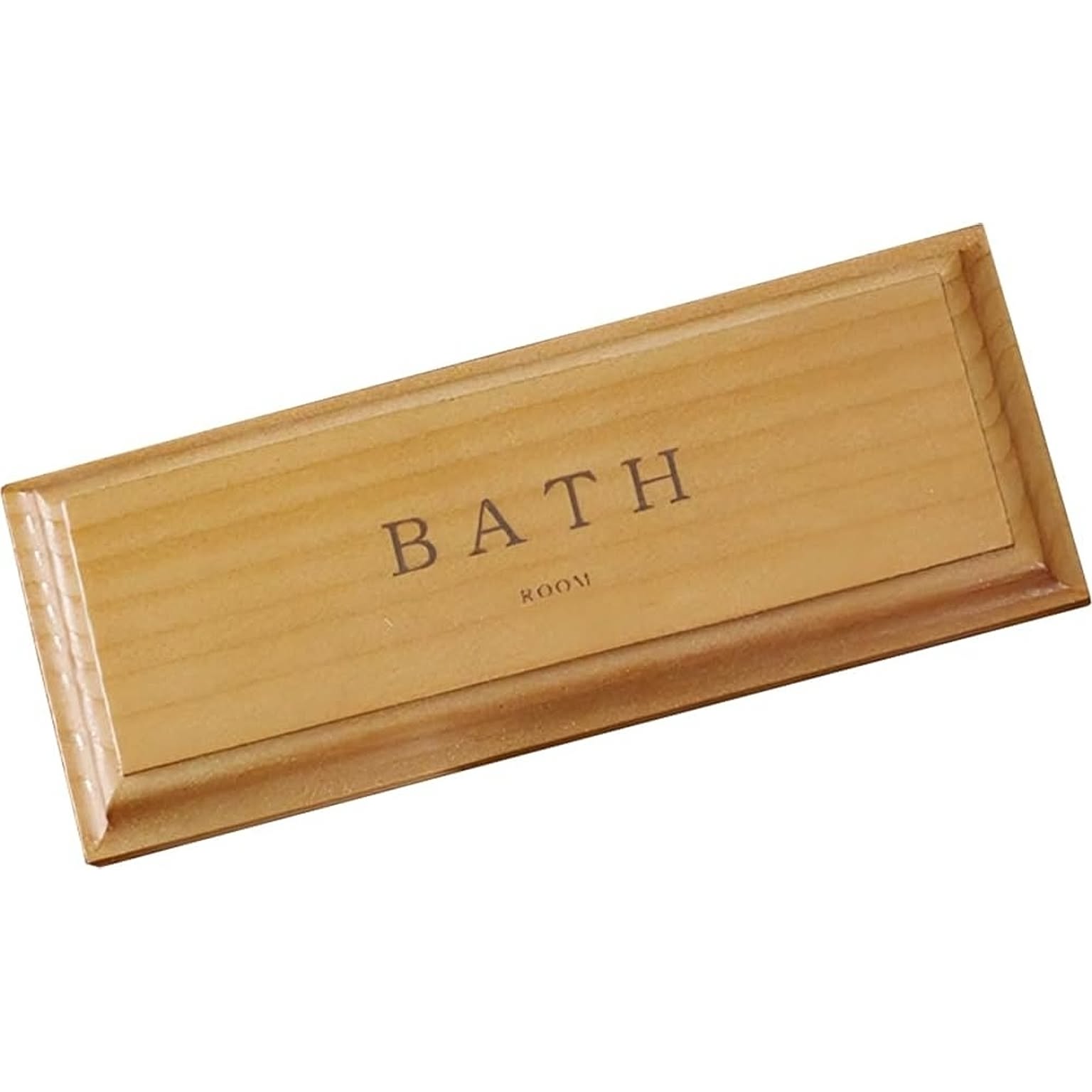 木製 ドアプレート TOILET BATH PRIVATE 案内板 BREAブレア