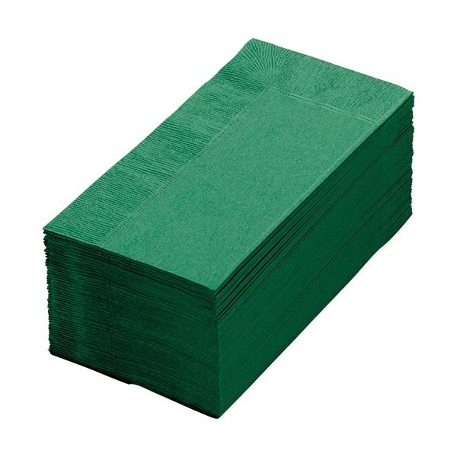 (まとめ) カラーナプキン 2PLY 8つ折 イタリアグリーン 2PLU-28C-G 1パック(50枚)  【×30セット】