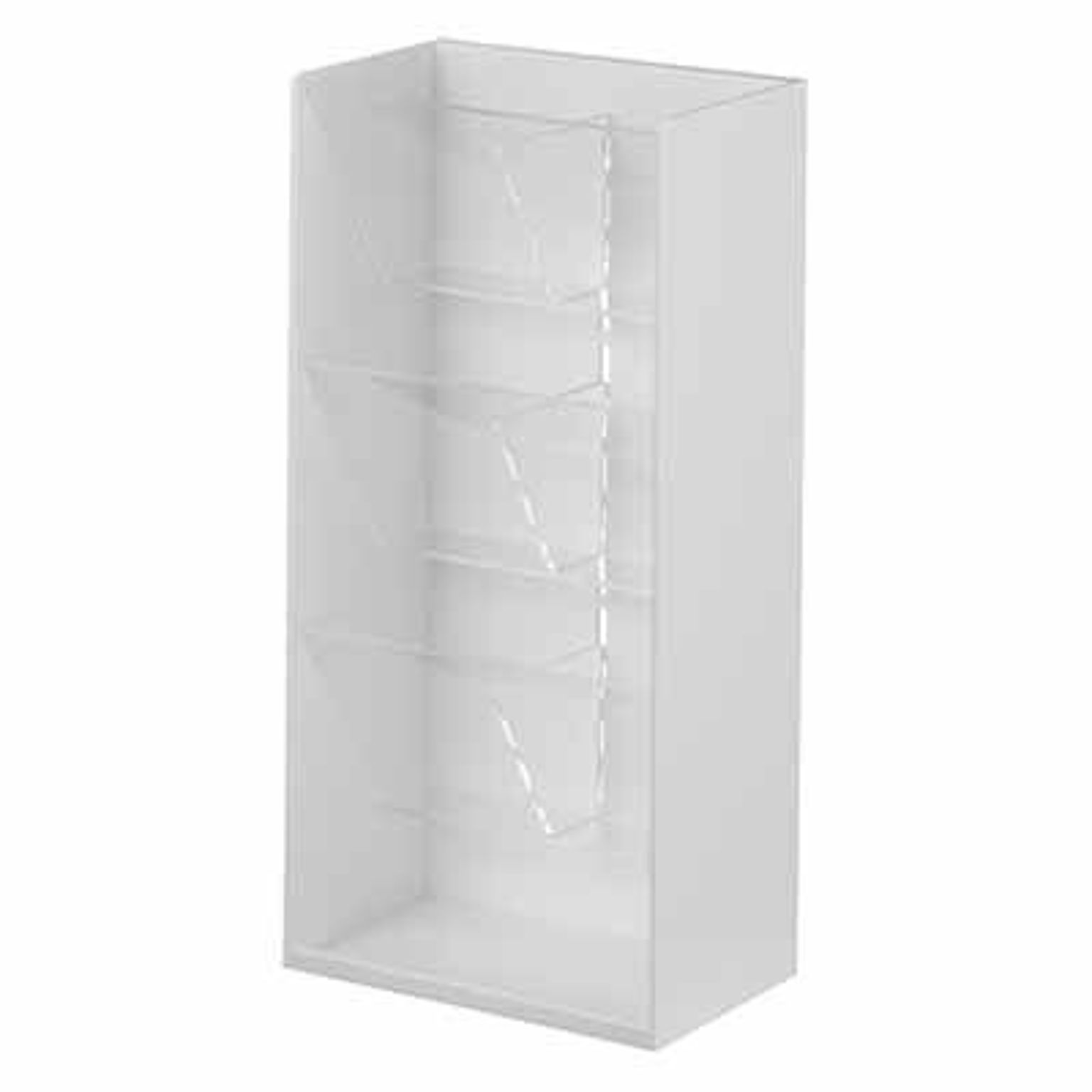 tower タワー(山崎実業) コスメ立体収納ケース 4段 SLANTED MAKE-UP STORAGE CASE コスメトレー コスメスタンド 収納ボックス 整理ケース 収納ボックス