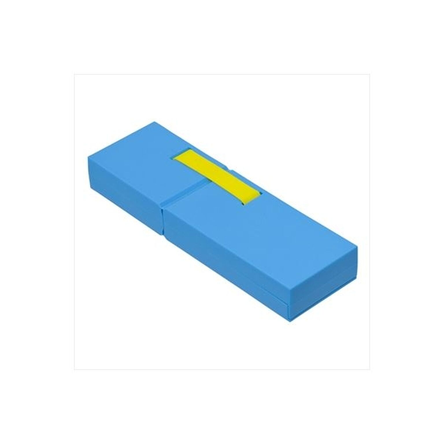 (業務用セット)ナカバヤシ ディスプレイペンケース Mサイズ ブルー PCN-DP02 BL×3セット