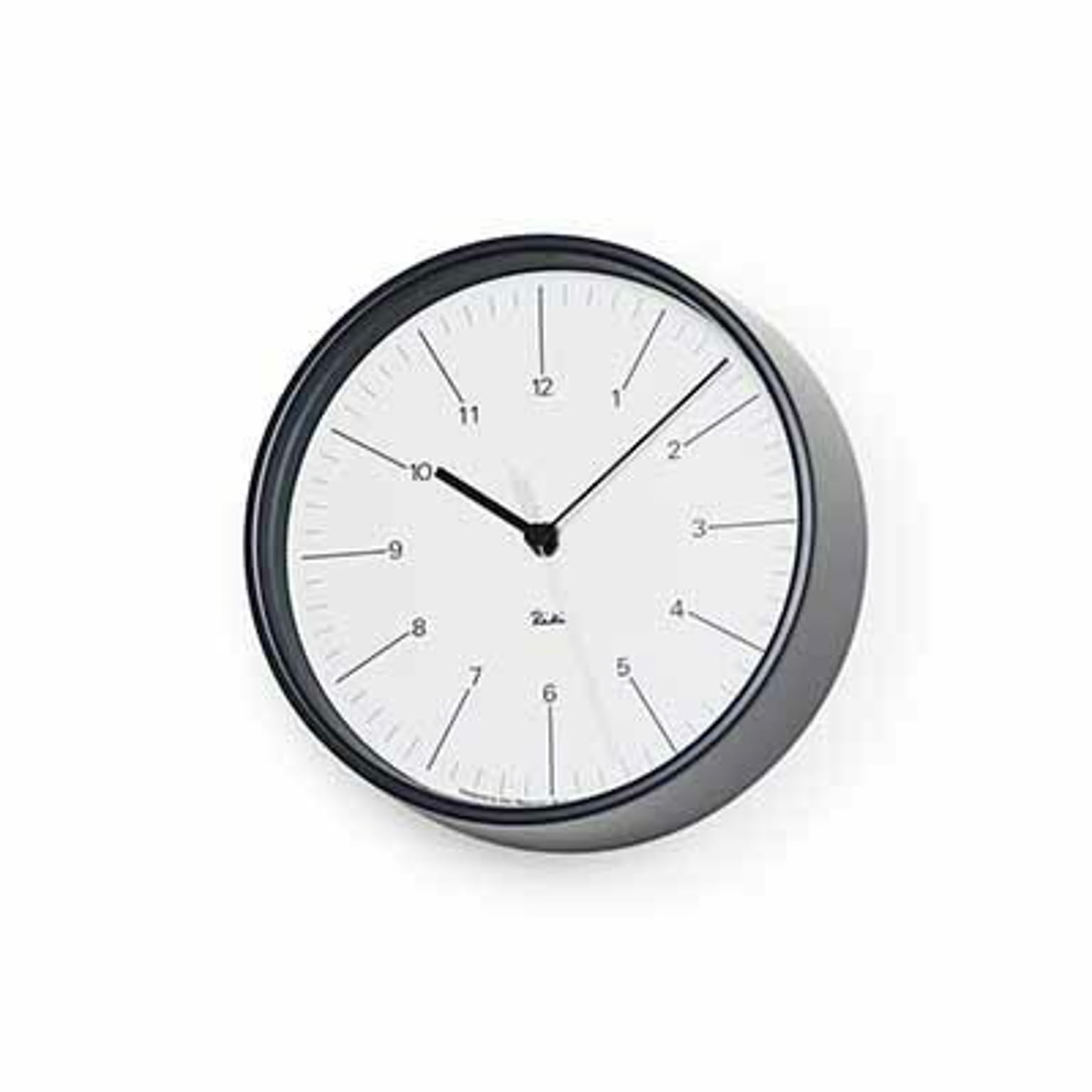 Lemnos レムノス RIKI STEEL CLOCK リキ スチール クロック WR17-10 / WR17-11 音がしない スイープムーブメント スイープセコンド 掛時計 ウォールクロック