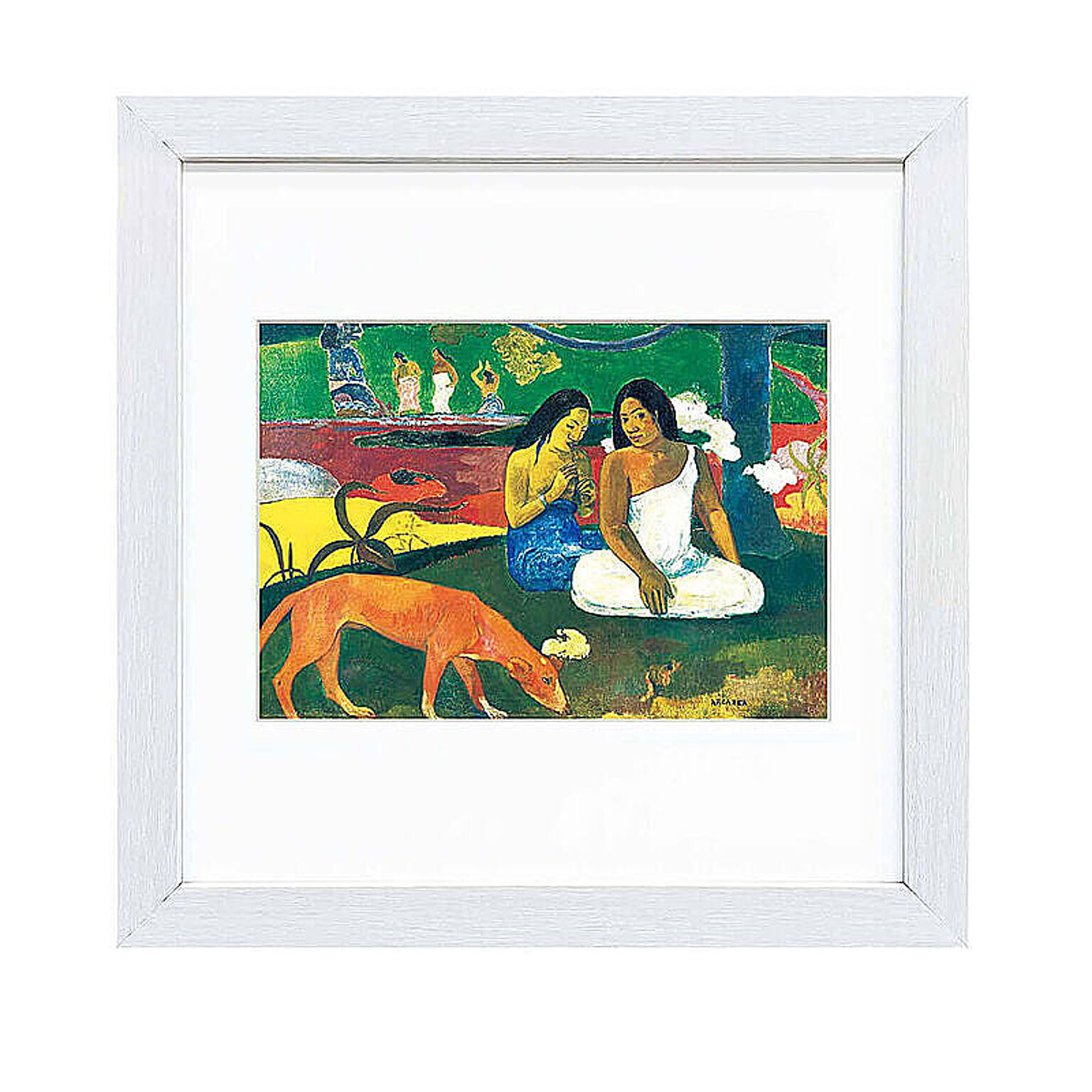 Paul Gauguin（ポール ゴーギャン） アレアレア アートポスター（フレーム付き） m11502