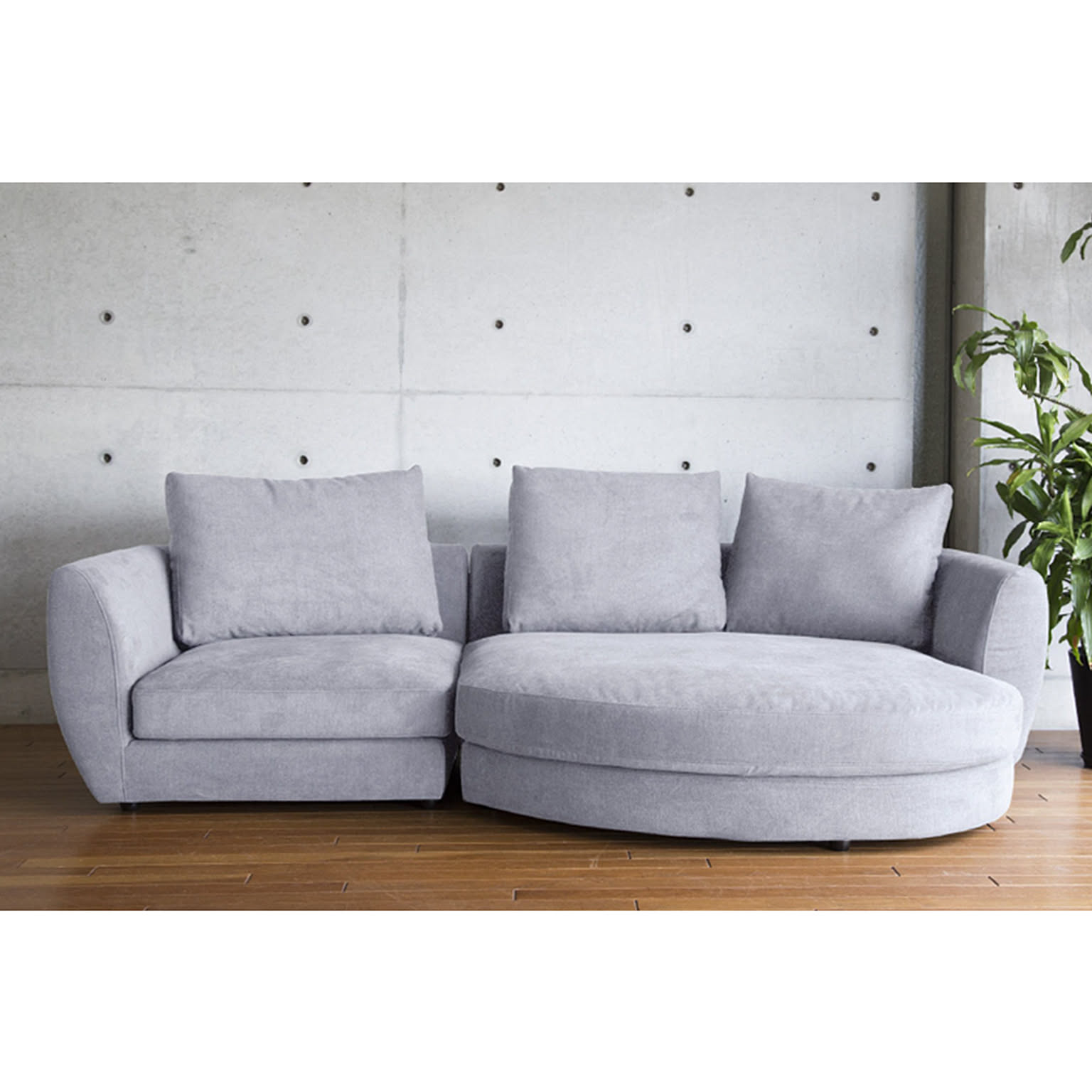 sopo sofa (ｿｰﾎﾟｿﾌｧ)［Large］ﾙｰﾐｰｶｳﾁ+ﾜﾝｿﾌｧset