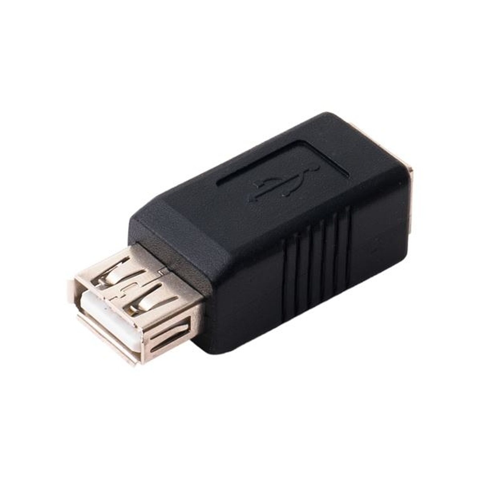 （まとめ） ミヨシ USB2.0 USB A-USB B変換アダプタ USA-BA 【×10セット】