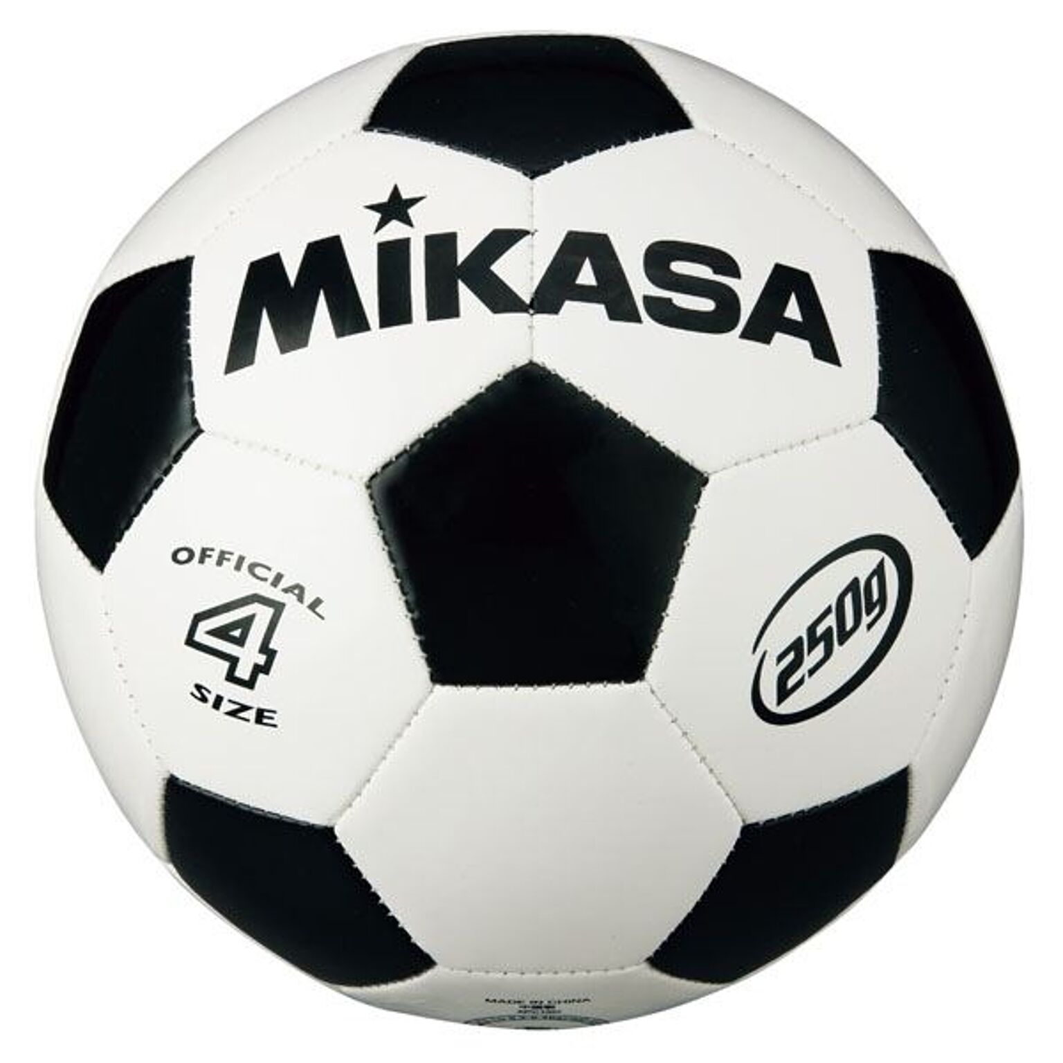 MIKASA（ミカサ）サッカーボール 軽量球4号 ホワイト×ブラック SVC403WBK