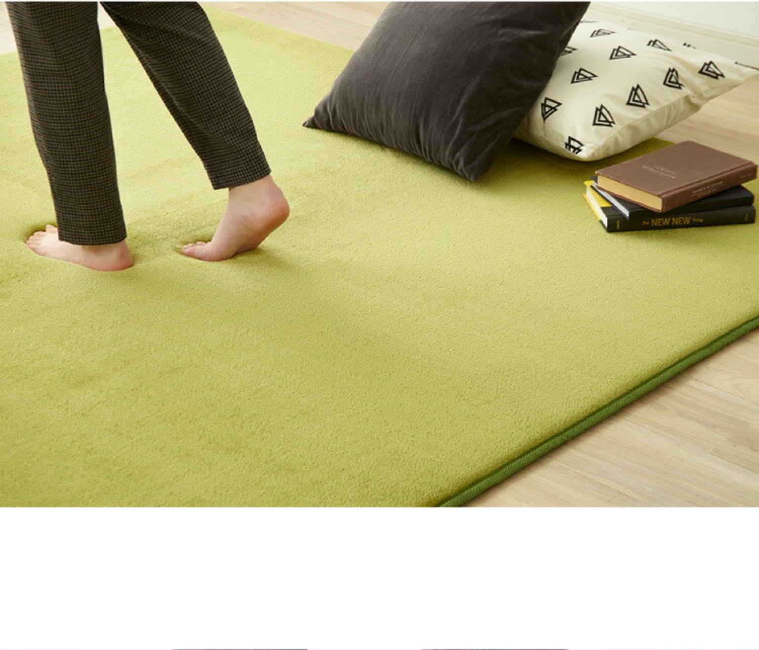 フリーライフ 防音ラグ 高反発ラグ 極厚25mm 200×200 フランネル 撥水 防音 滑り止め付 マイクロファイバー オールシーズン ラグ